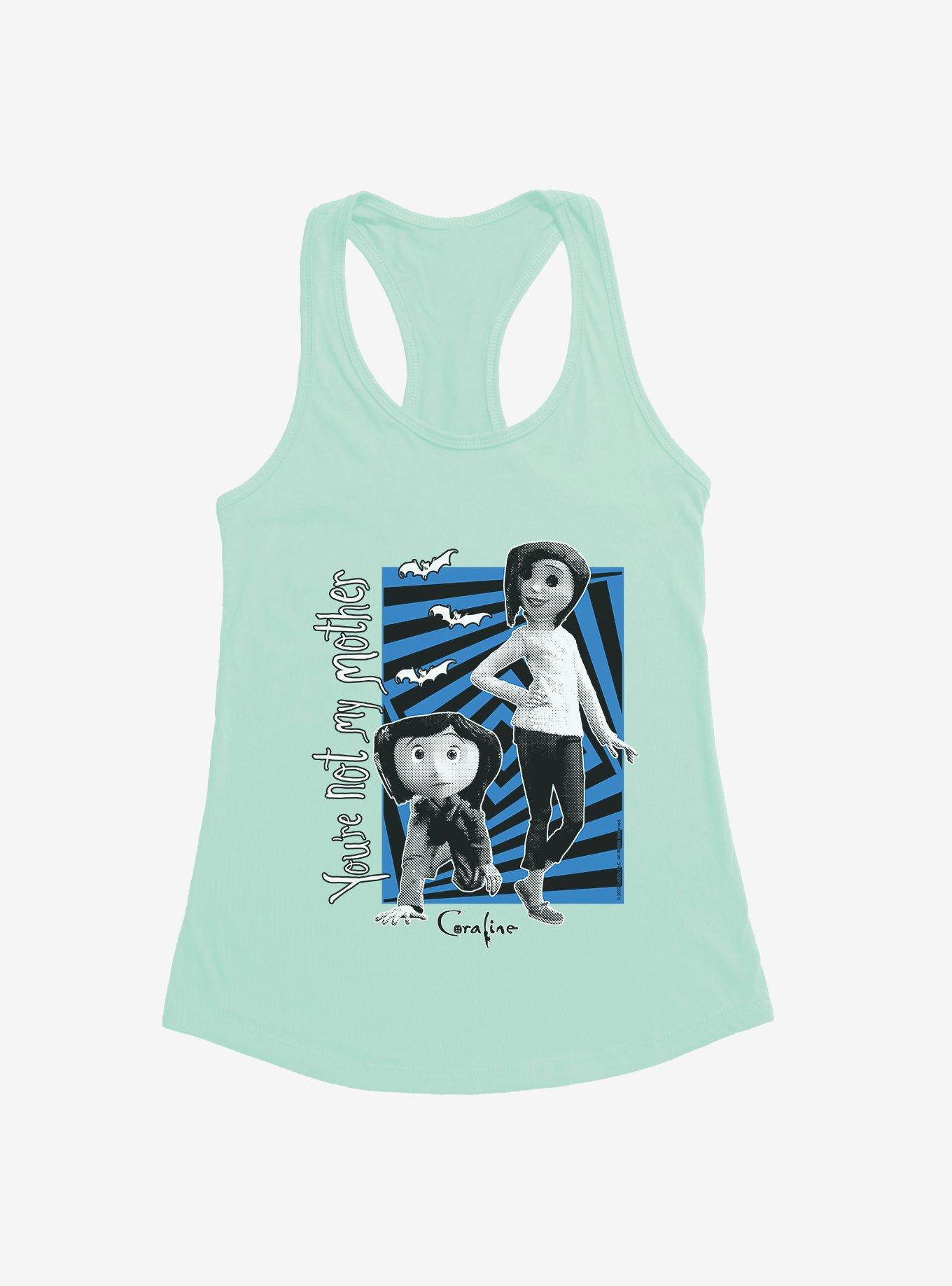 Coraline Not Mother Girls Tank, MINT, hi-res