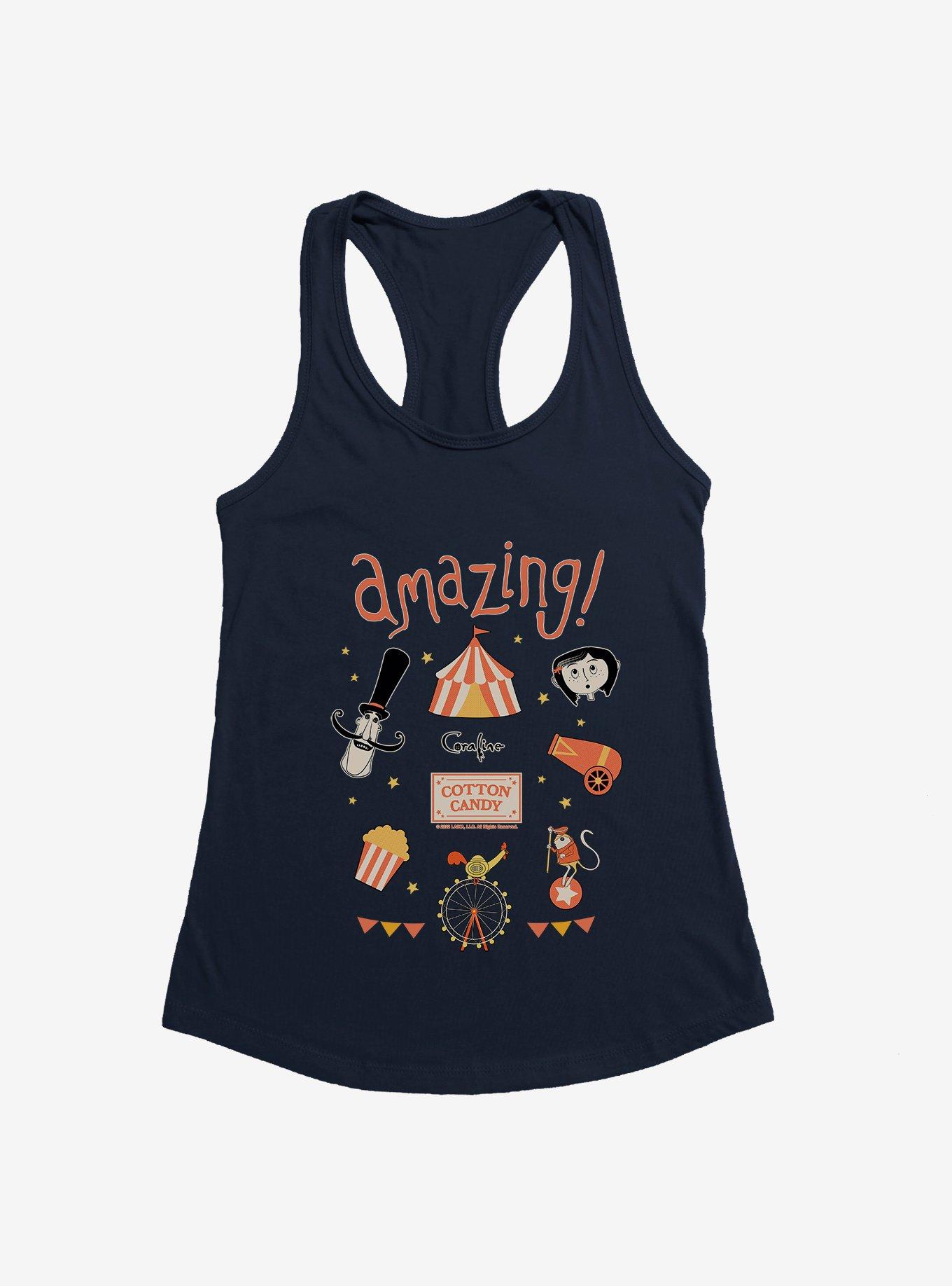 Coraline Cotton Candy Girls Tank, , hi-res