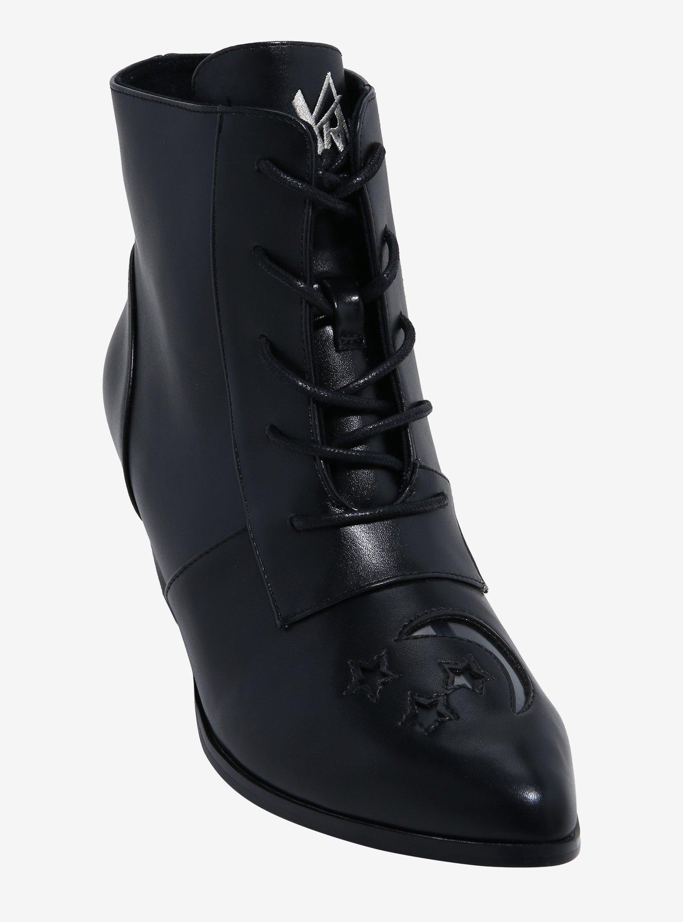 YRU Black Aura Celestial Booties
