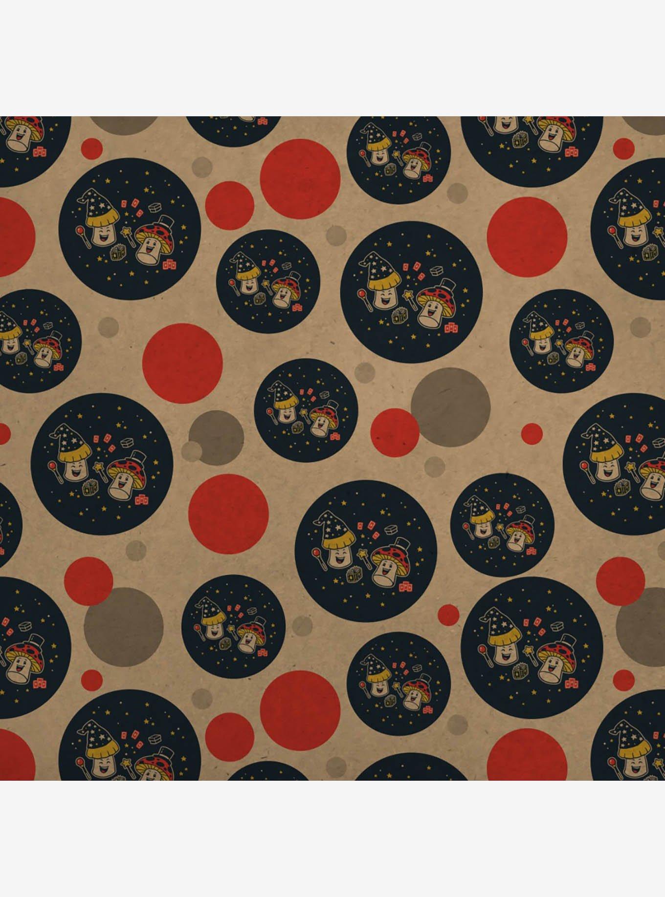 Magic Mushrooms Premium Kraft Wrapping Paper, , hi-res