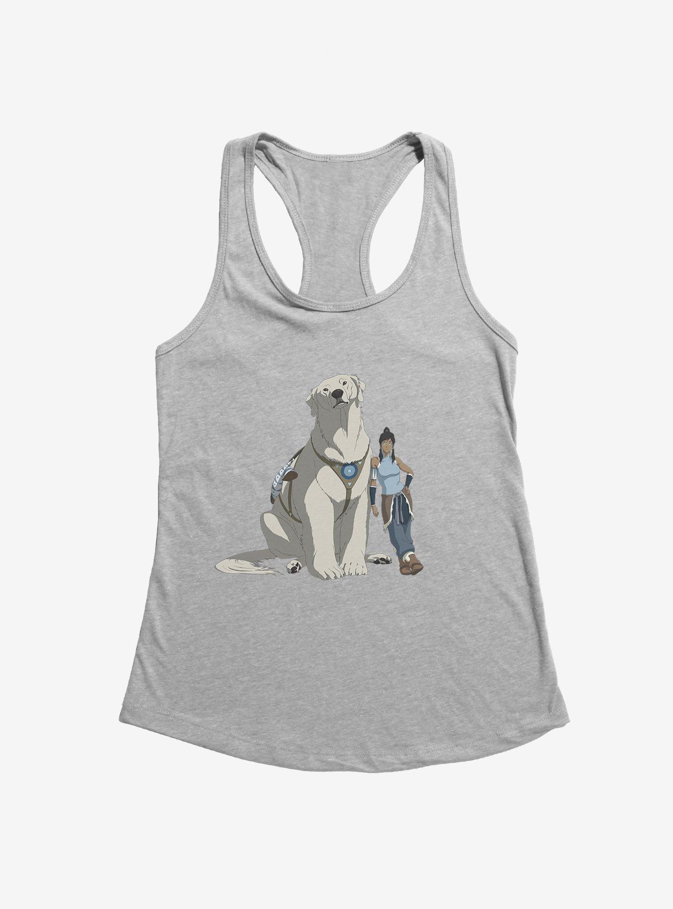 The Legend of Korra Korra and Naga Womens Tank Top, , hi-res