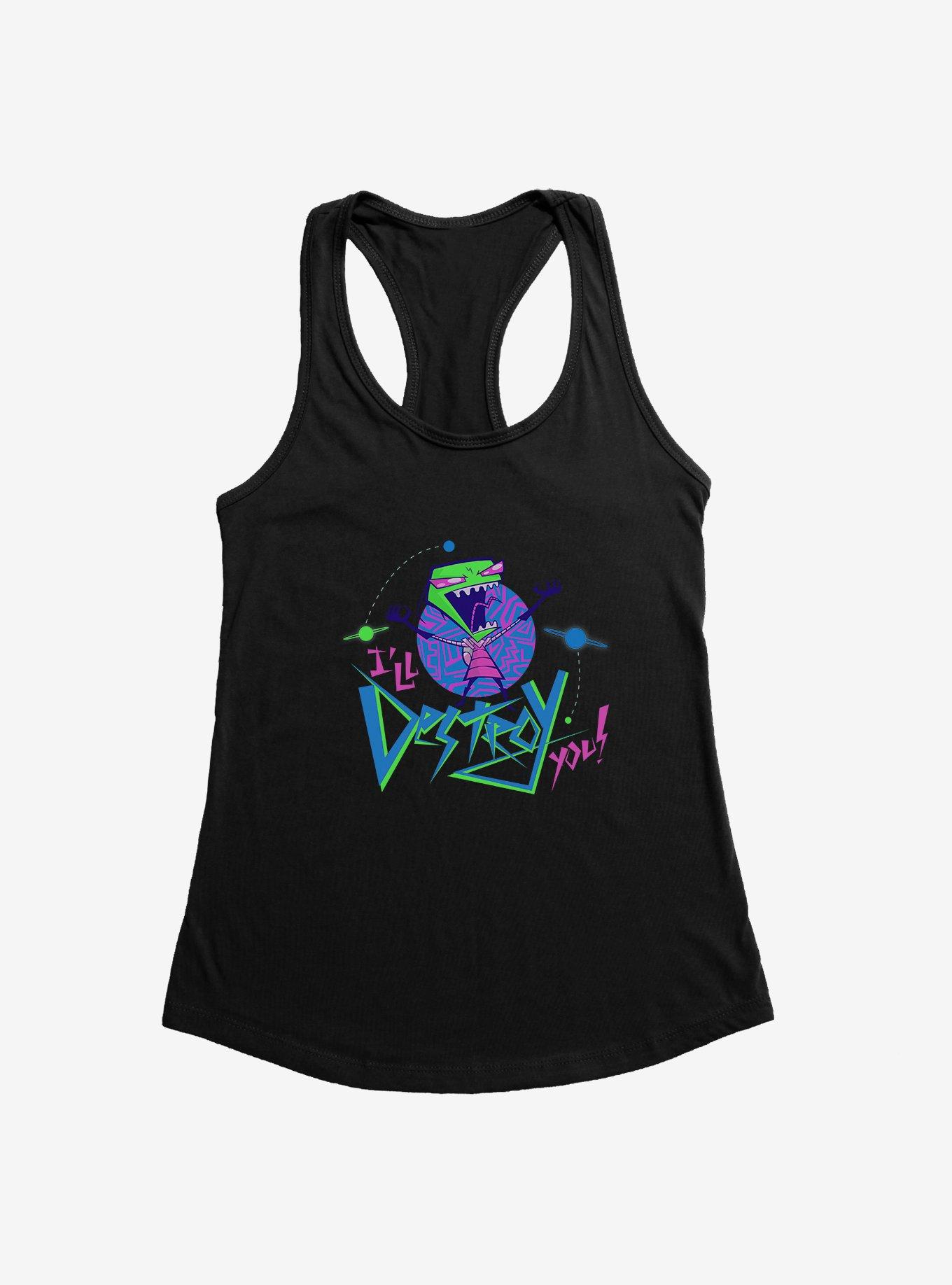 Invader Zim I'll Destroy You Womens Tank Top, , hi-res