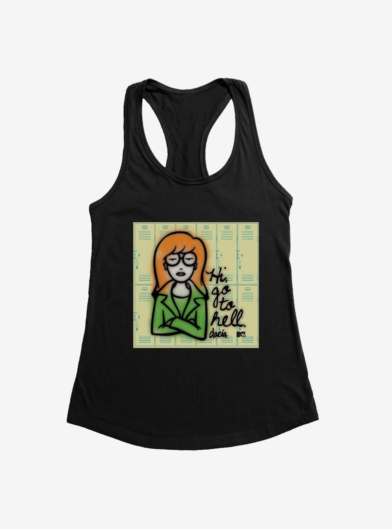 Daria Go To Hell Womens Tank Top, , hi-res