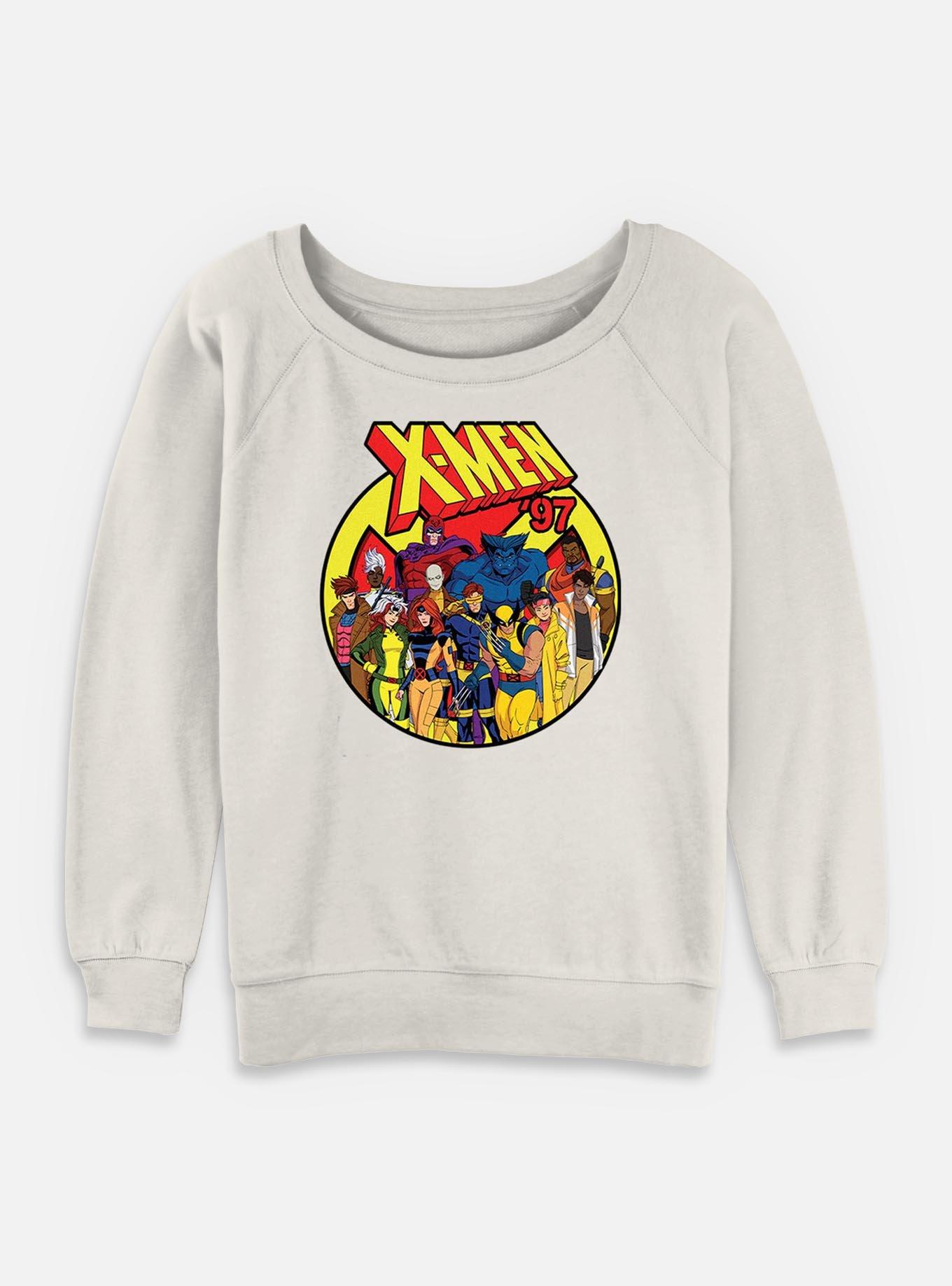 X-Men Squad Girls Slouchy Sweatshirt