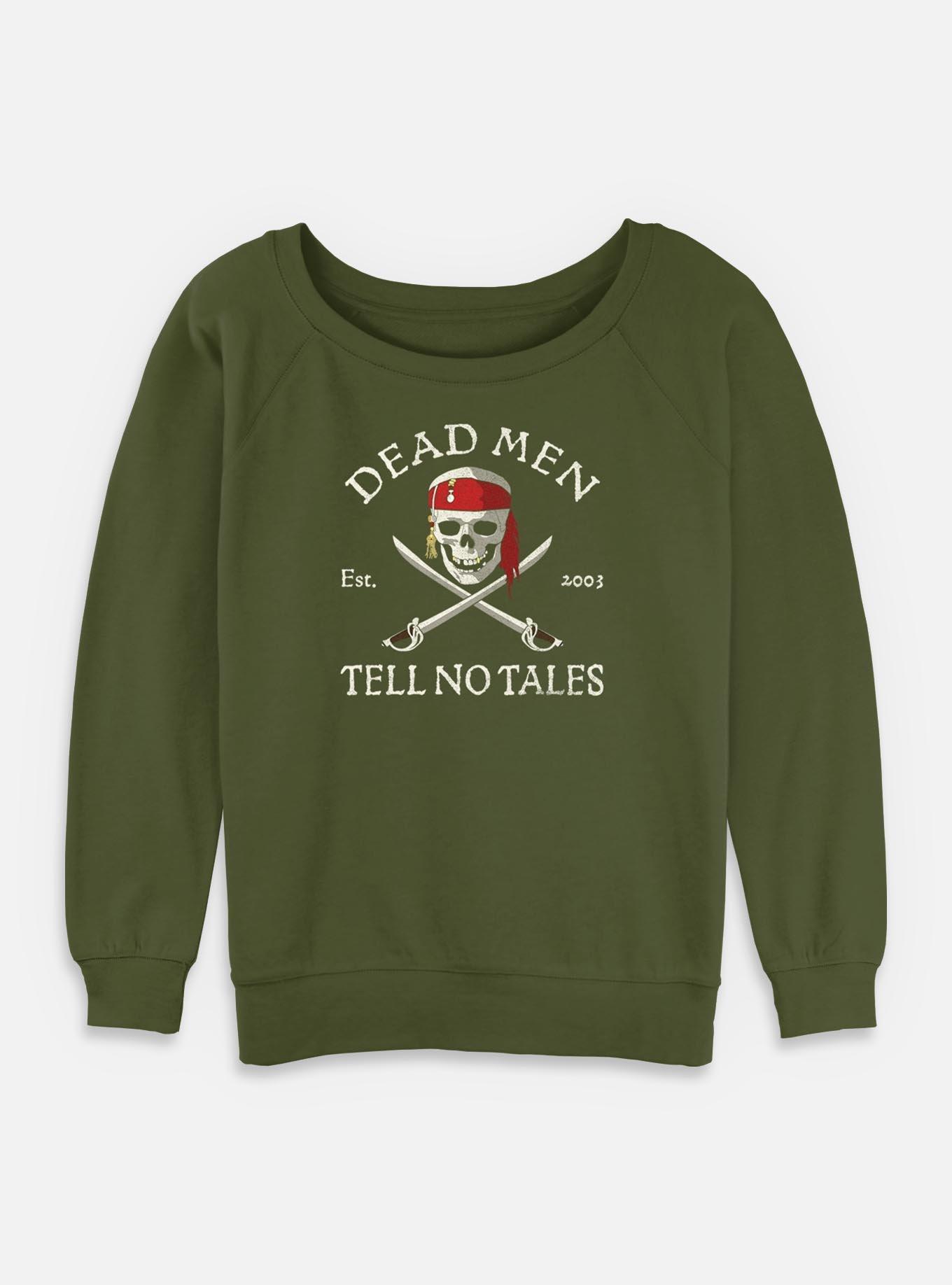 Disney Pirates of the Caribbean Tell No Tales Girls Slouchy Sweatshirt