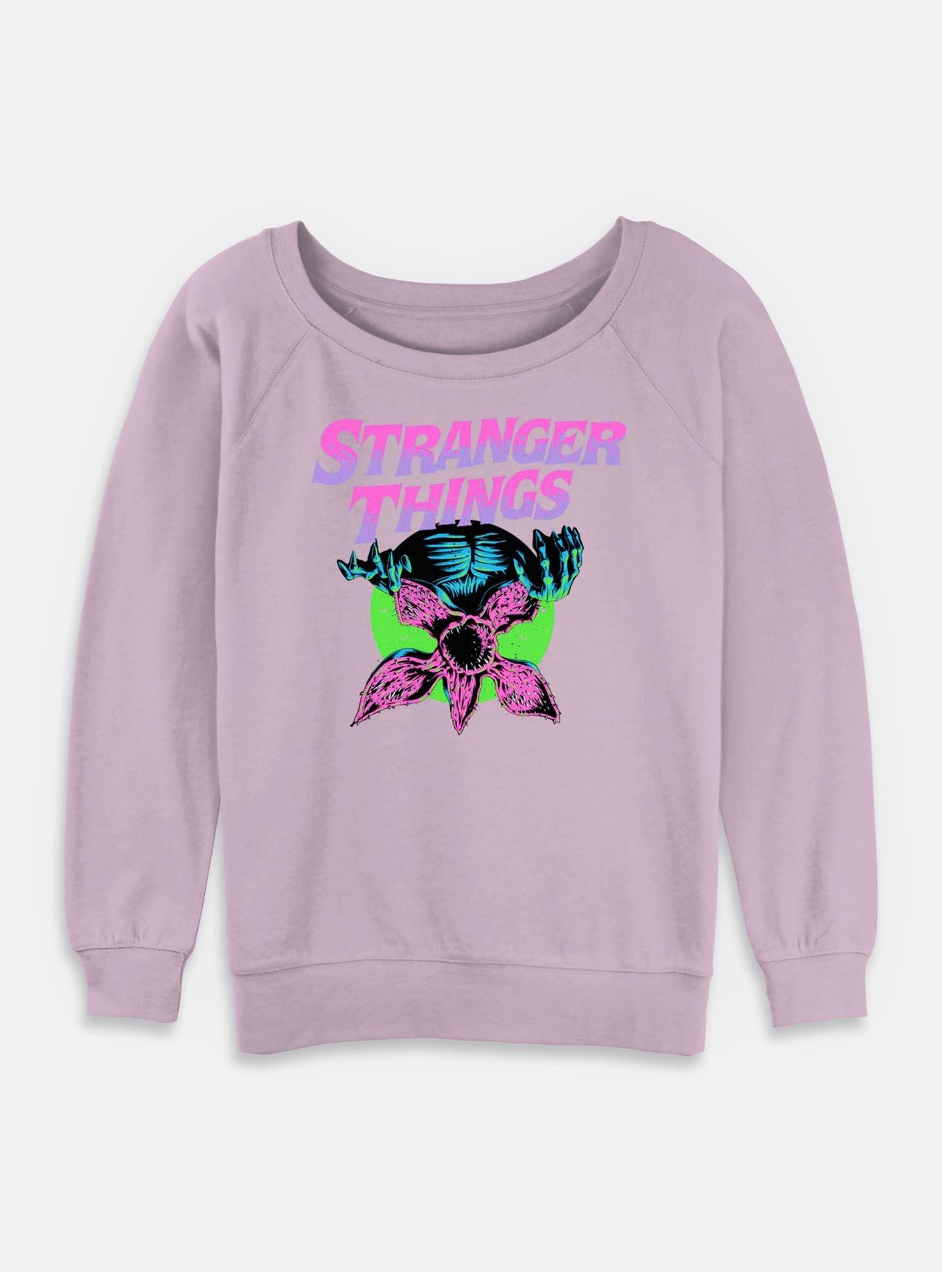 Stranger Things Demogorgon Girls Slouchy Sweatshirt, , hi-res
