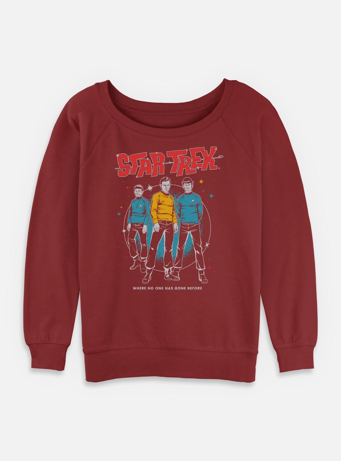 Star Trek Trio Girls Slouchy Sweatshirt, , hi-res