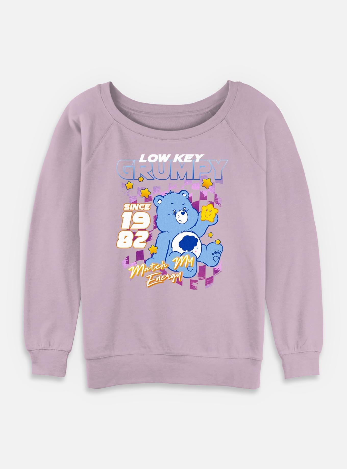 Care Bears Grumpy Racer Girls Slouchy Sweatshirt, , hi-res