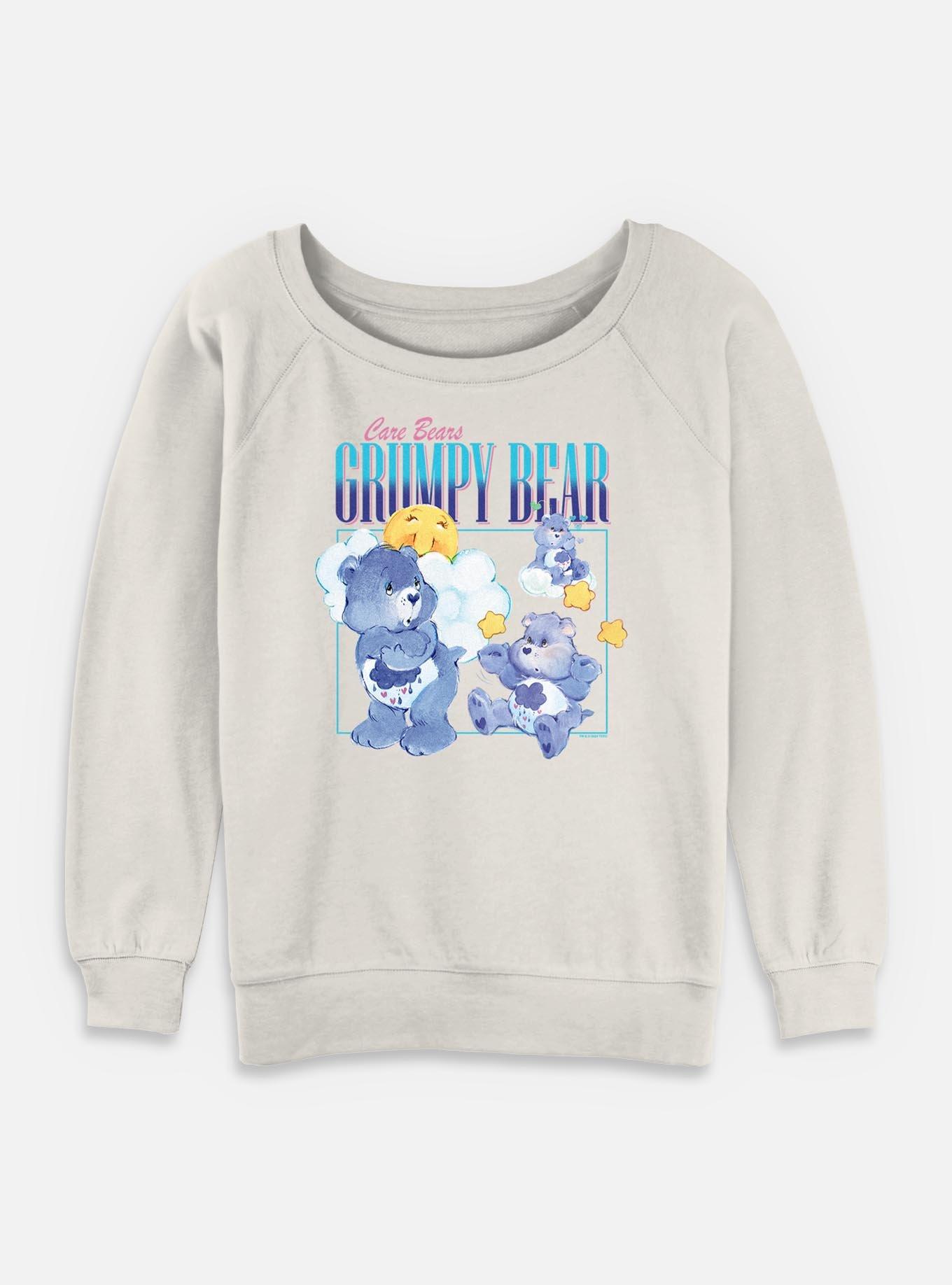 Care Bears Grumpy Bear Girls Slouchy Sweatshirt, , hi-res