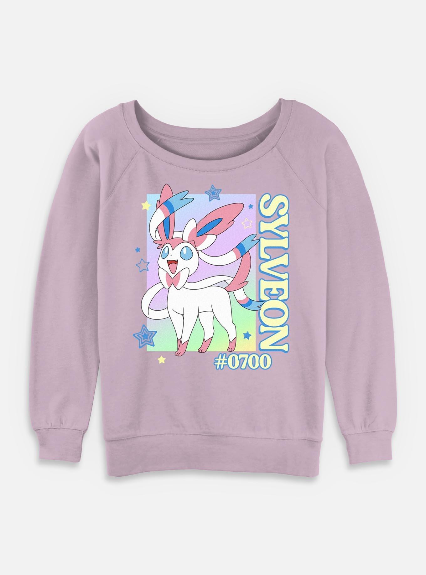 Pokemon Sylveon Girls Slouchy Sweatshirt, , hi-res