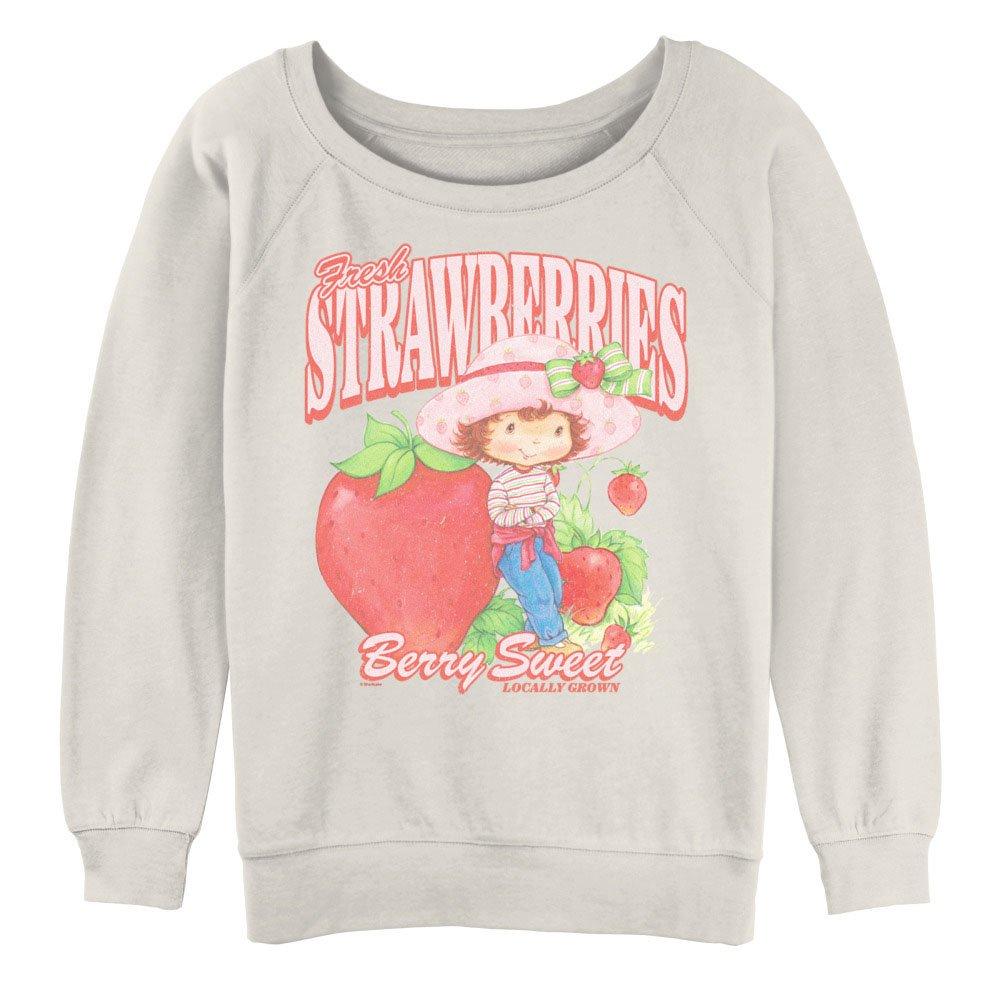 Strawberry Shortcake Berry Farm Girls Slouchy Sweatshirt, , hi-res