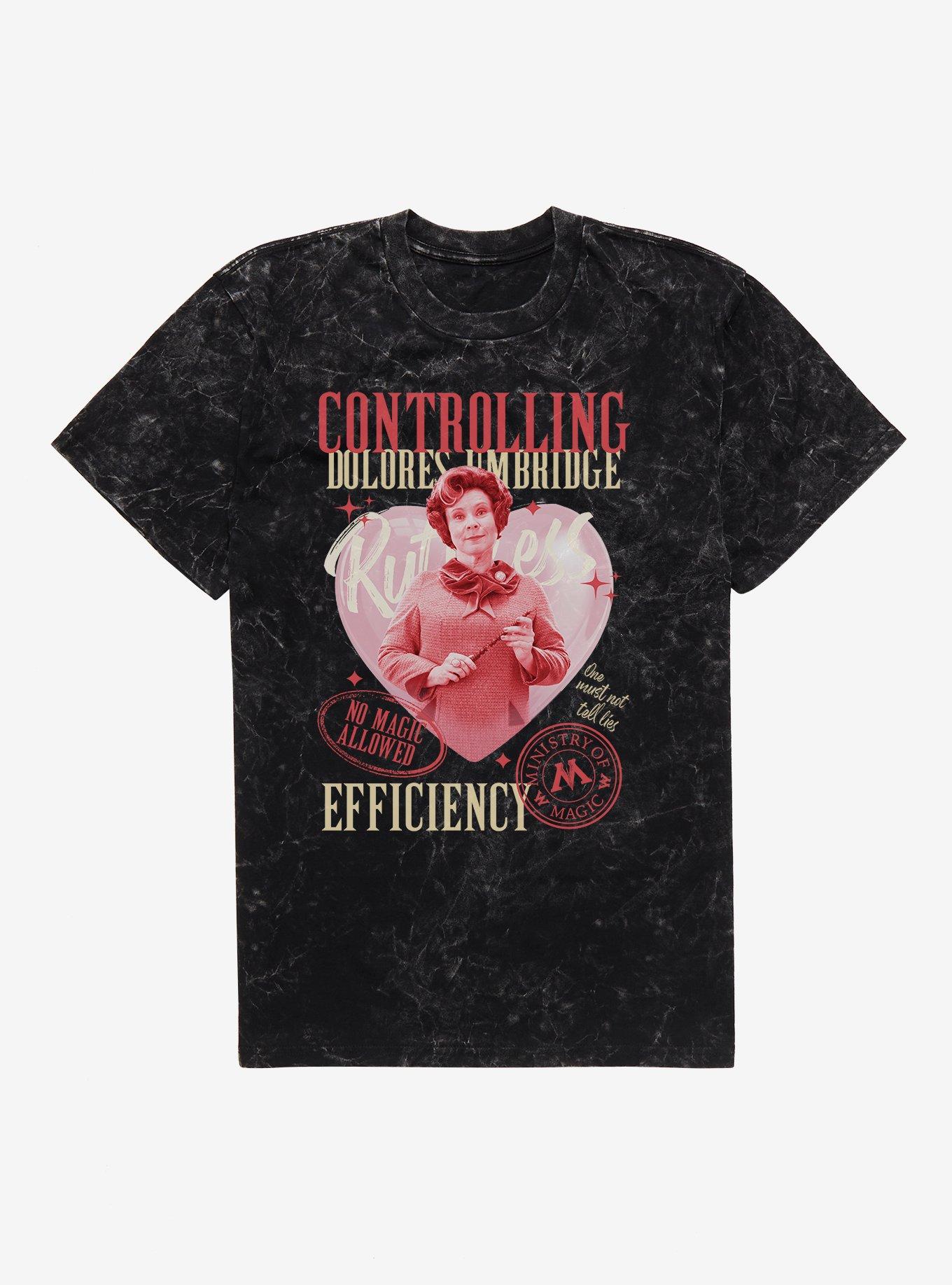 Harry Potter Controlling Dolores Umbridge Mineral Wash T-Shirt, , hi-res