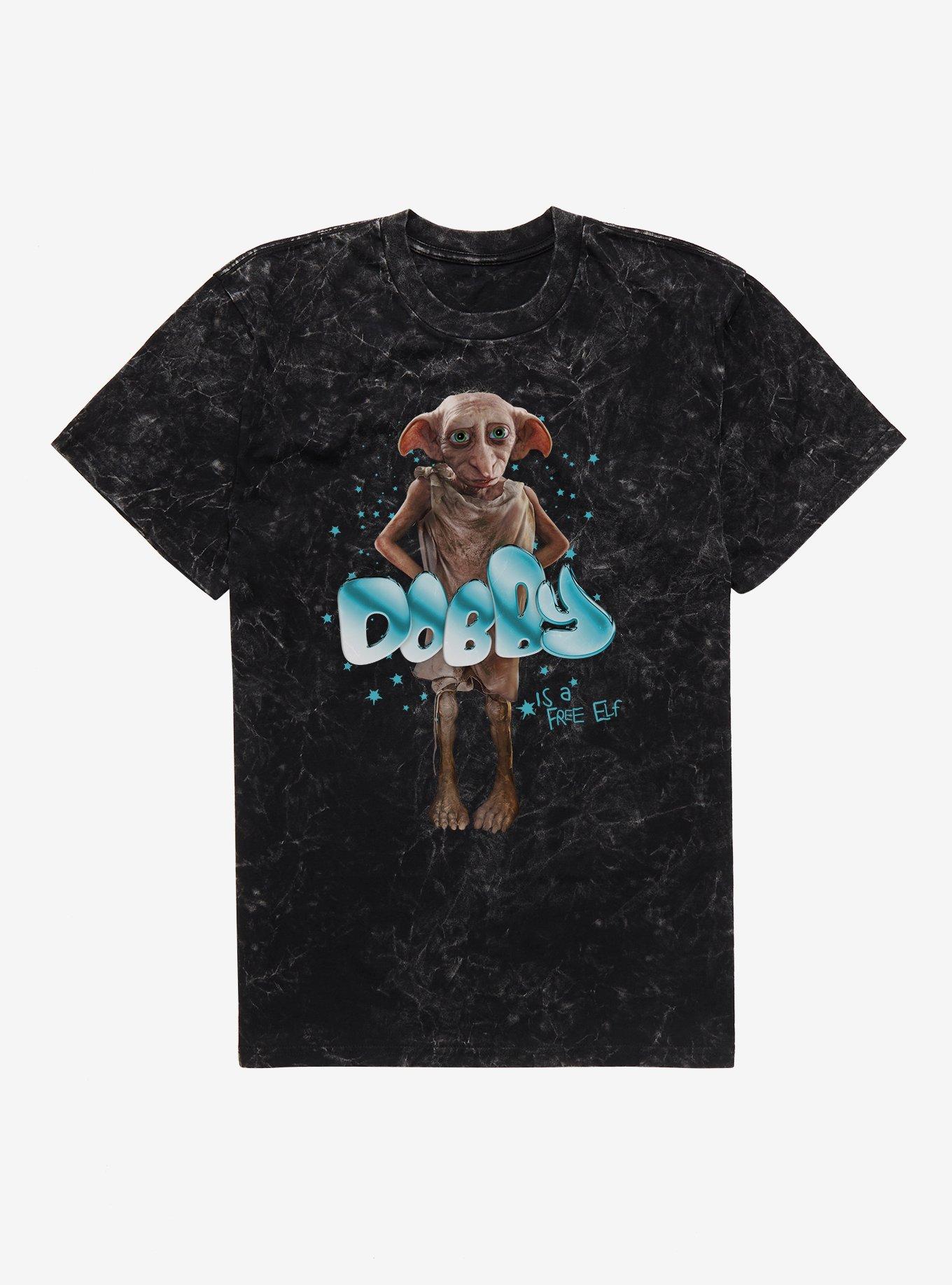 Harry Potter Free Elf Dobby Mineral Wash T-Shirt, , hi-res