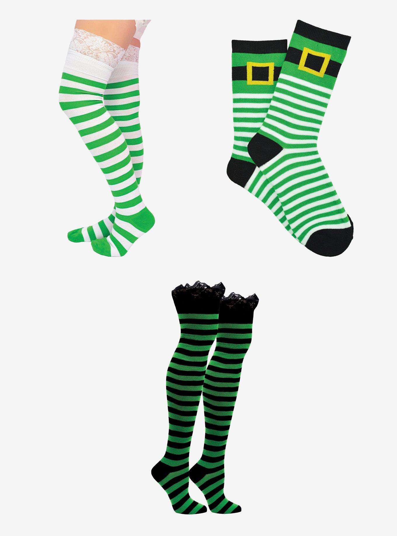 St. Patrick's Day 3-Pair Socks, , hi-res