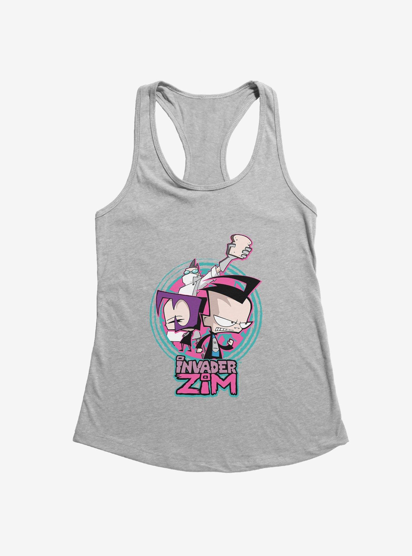 Invader Zim Gaz Dib & Professor Membrane Girls Tank