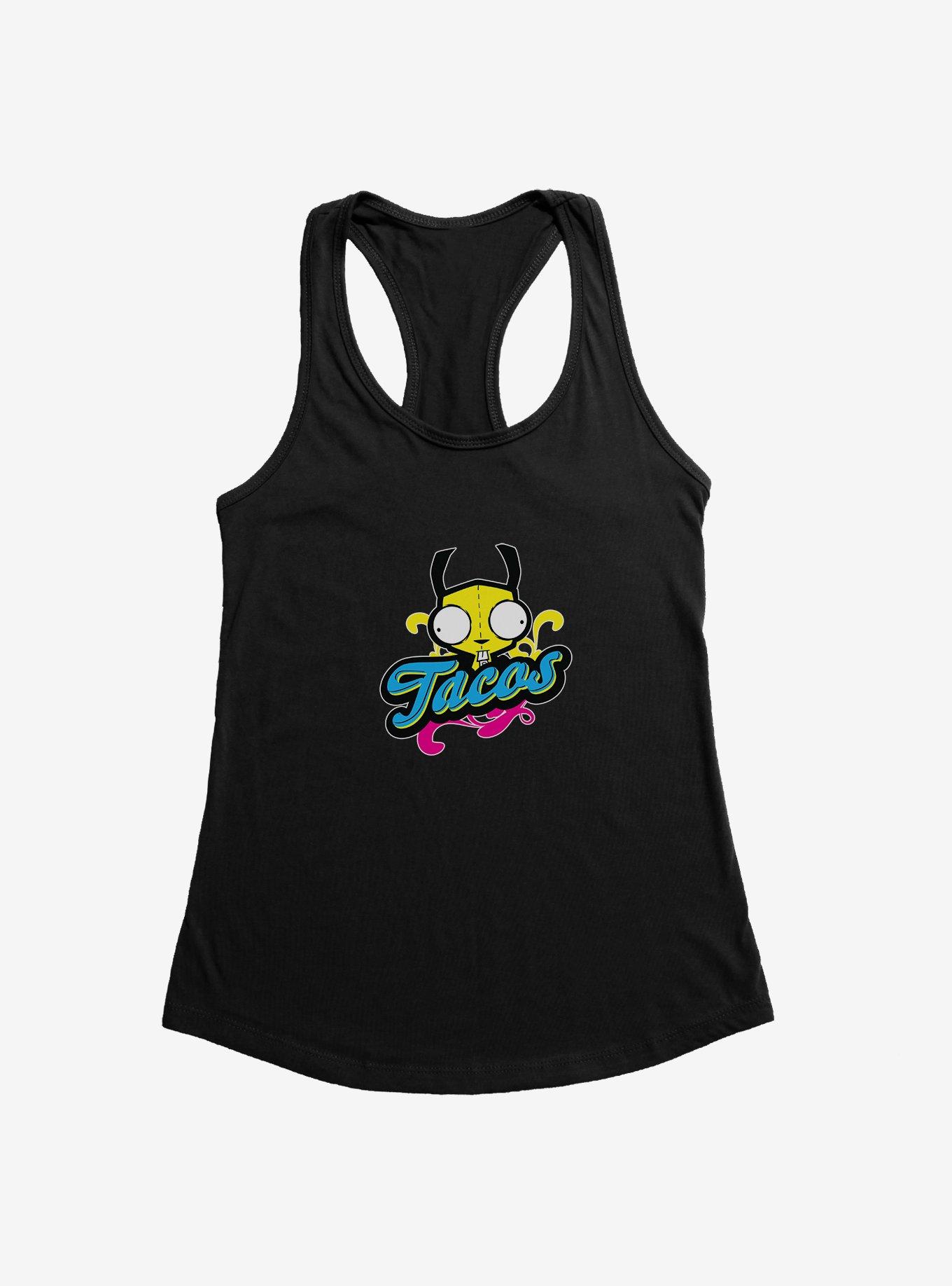 Invader Zim GIR Neon Tacos Girls Tank, , hi-res