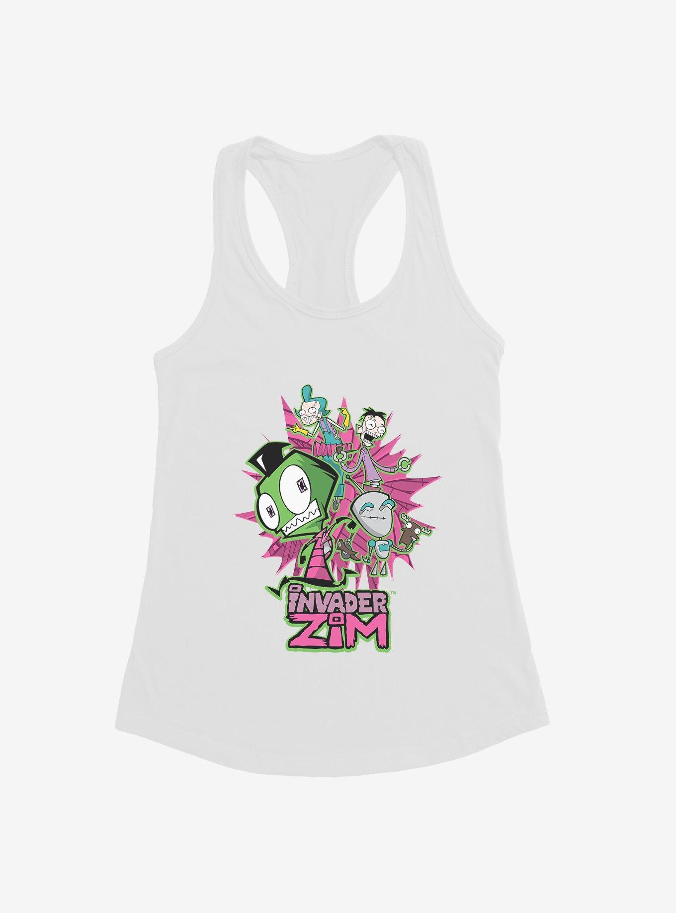 Invader Zim GIR & Roboparents Girls Tank