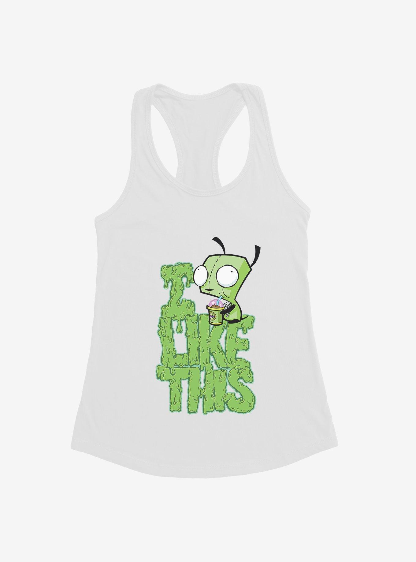 Invader Zim I Like This Girls Tank