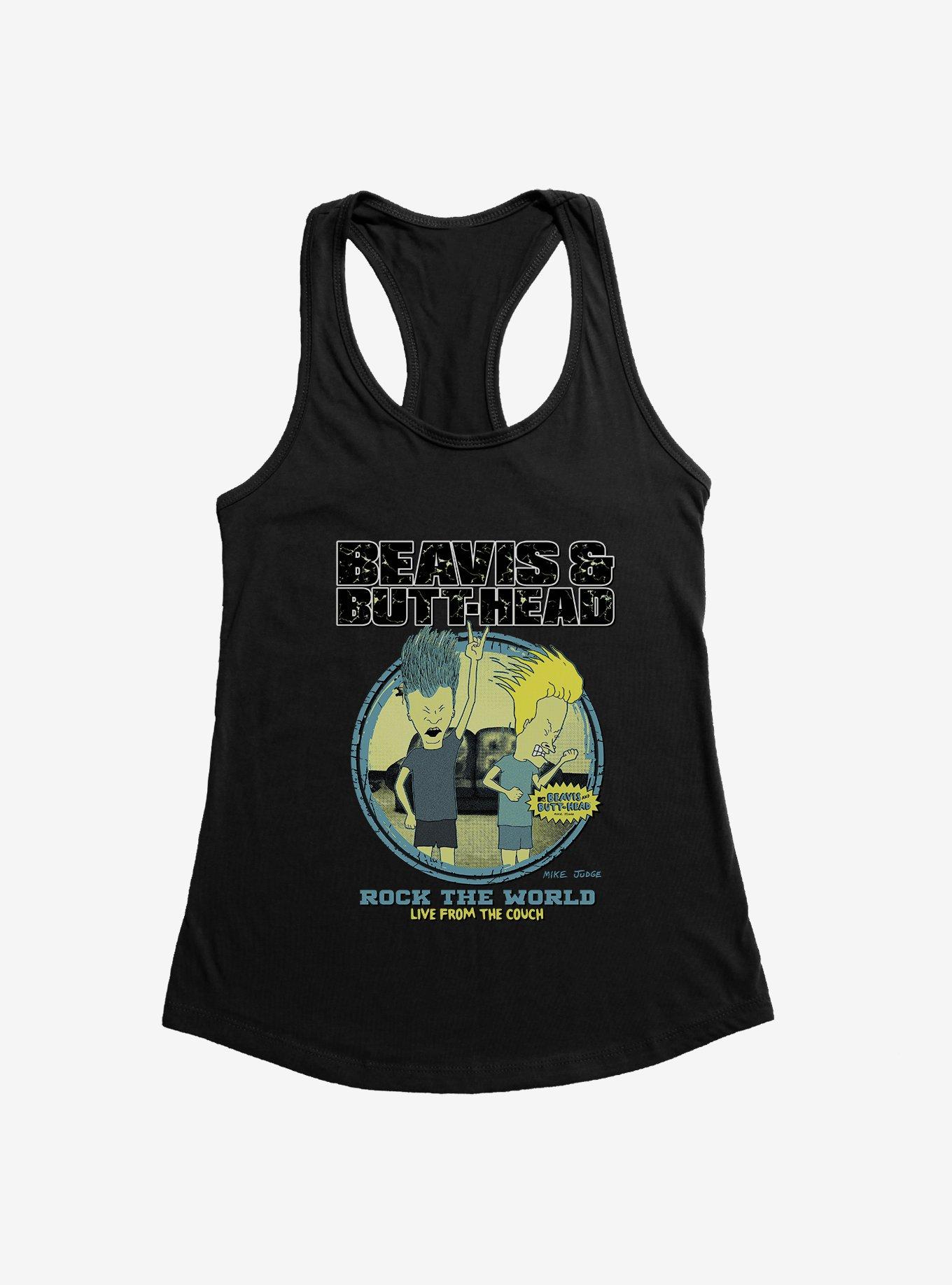 Beavis And Butthead Rock The World Girls Tank