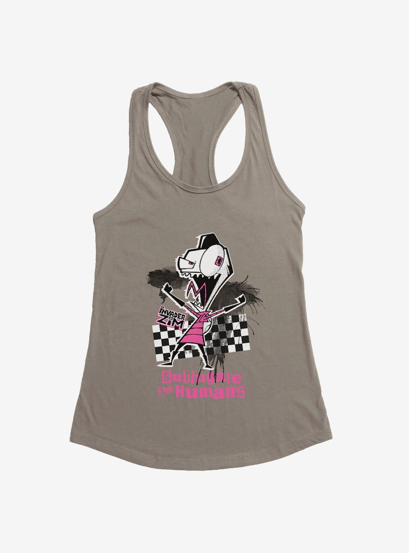 Invader Zim Subjugate The Humans Girls Tank, , hi-res