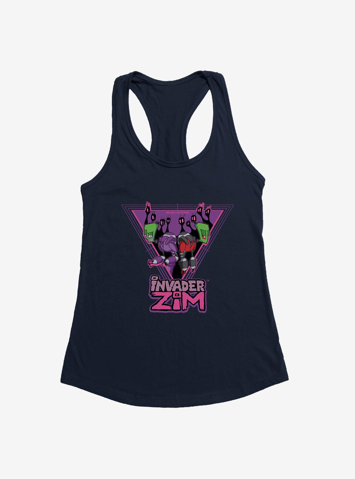 Invader Zim The Almighty Tallest Girls Tank, MIDNIGHT NAVY, hi-res