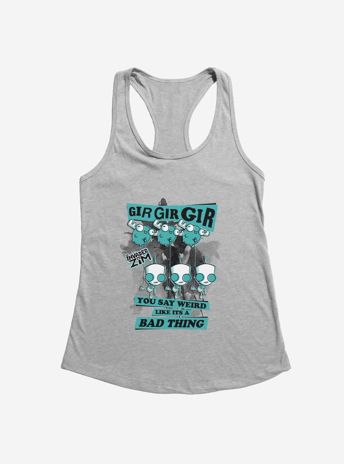 Invader Zim You Say Weird Like It's A Bad Thing Girls Tank, , hi-res