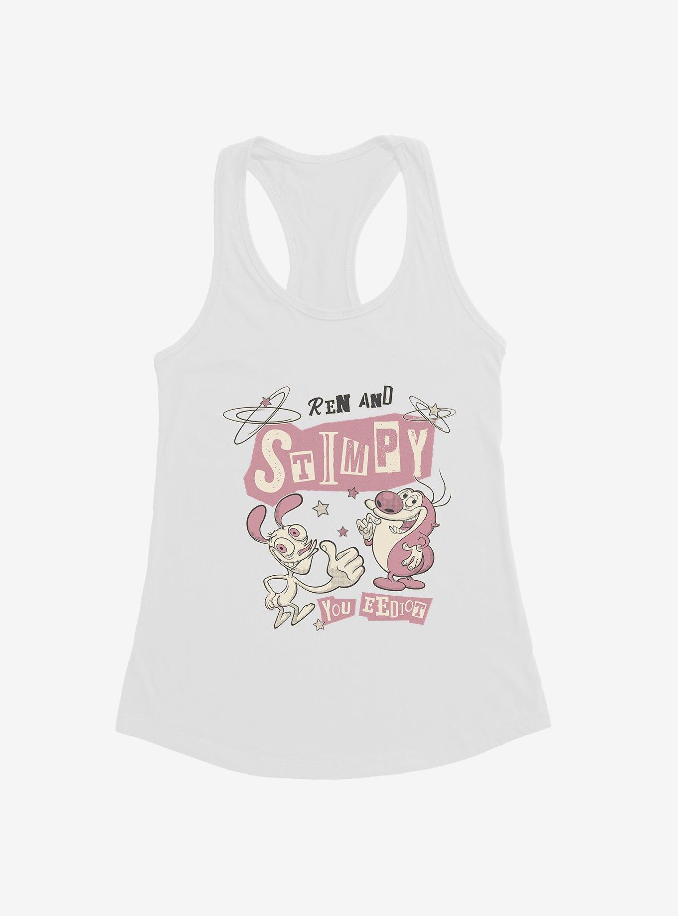 Ren & Stimpy Show You Eediot Girls Tank, , hi-res