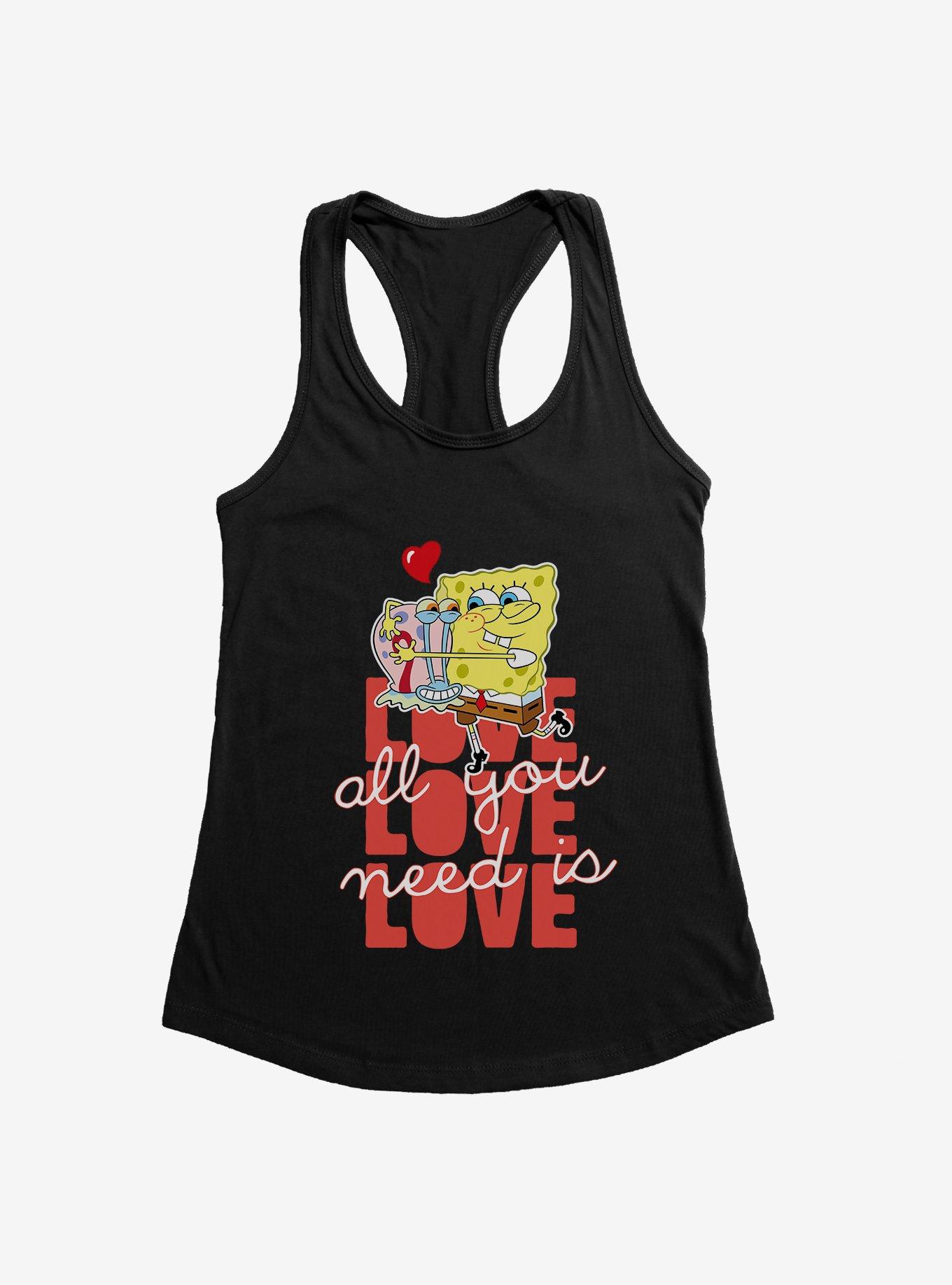 SpongeBob SquarePants All You Need Is Love Girls Tank, , hi-res