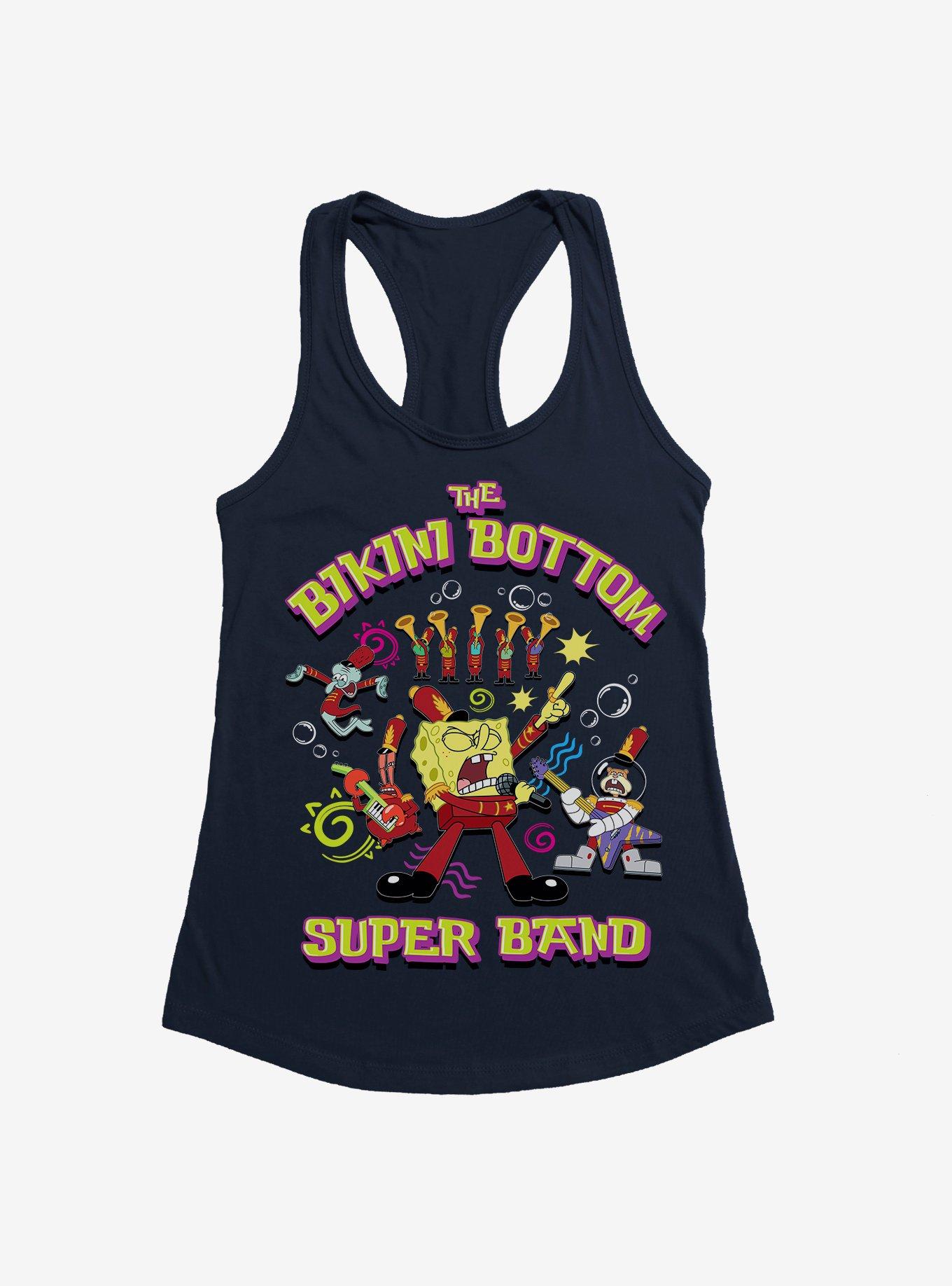 SpongeBob SquarePants Bikini Bottom Super Band Girls Tank, , hi-res