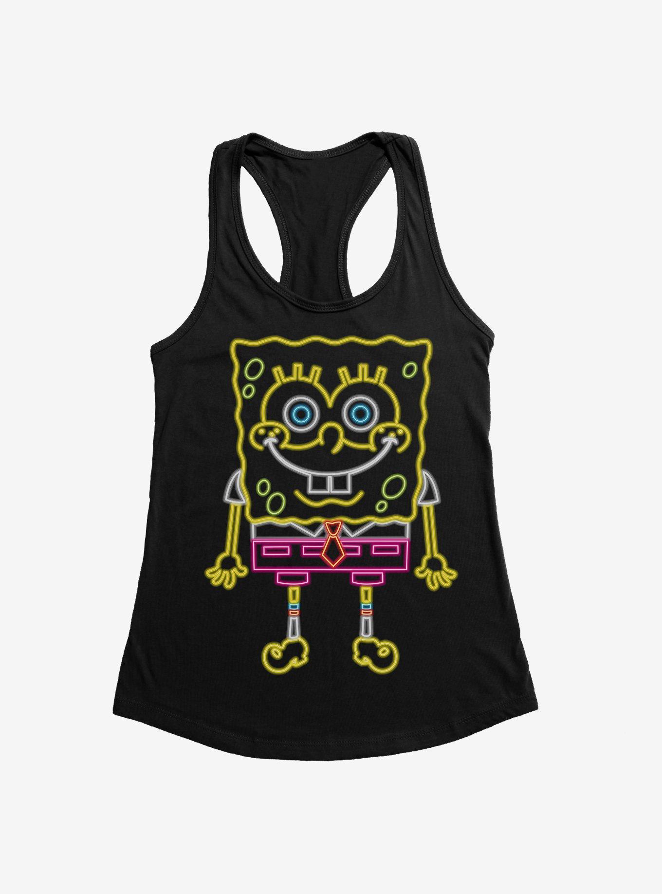 SpongeBob SquarePants Neon Bob Girls Tank
