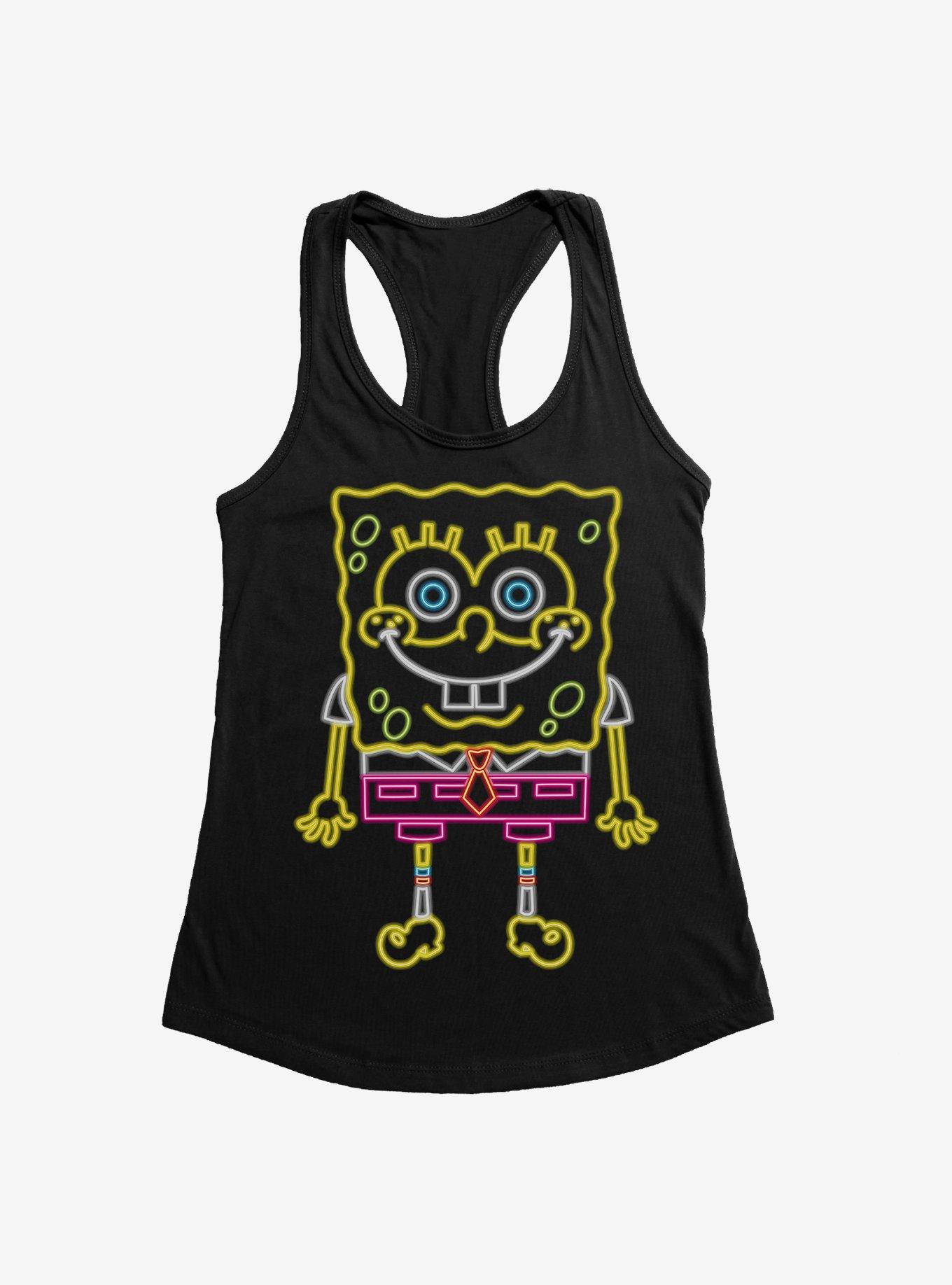 SpongeBob SquarePants Neon Bob Girls Tank, , hi-res