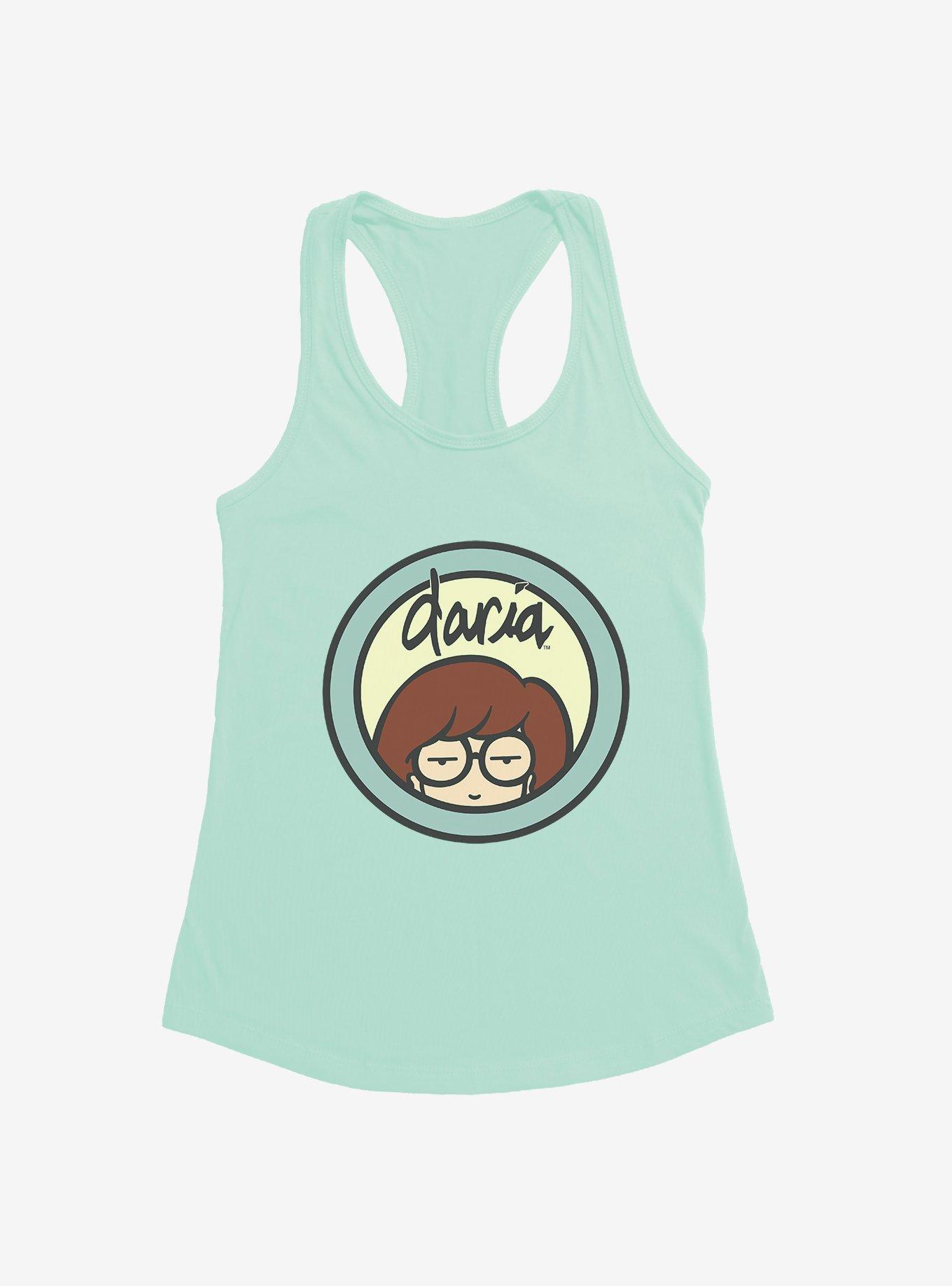 Daria Title Logo Girls Tank