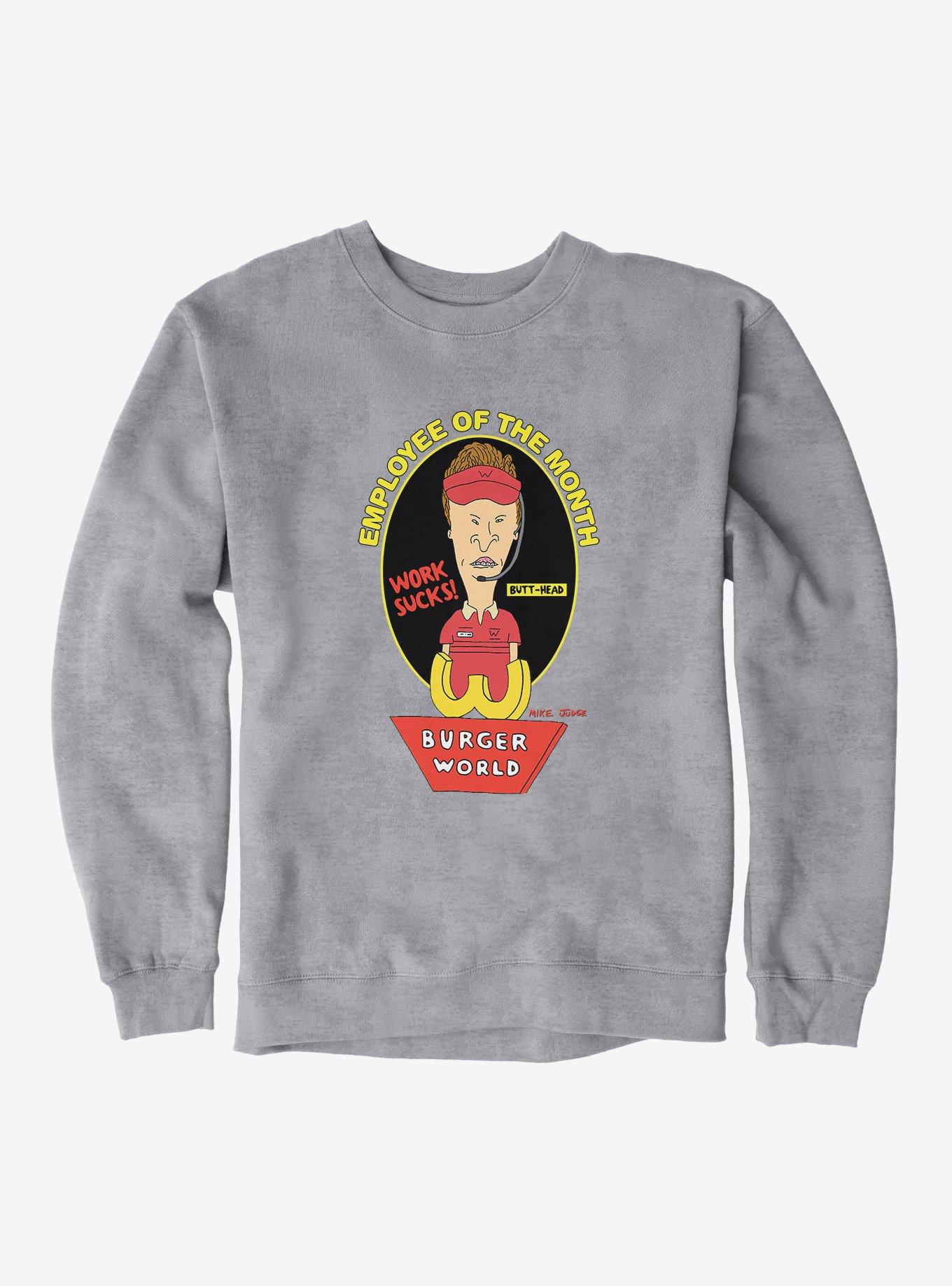 Beavis And Butthead Burger World Sweatshirt, , hi-res
