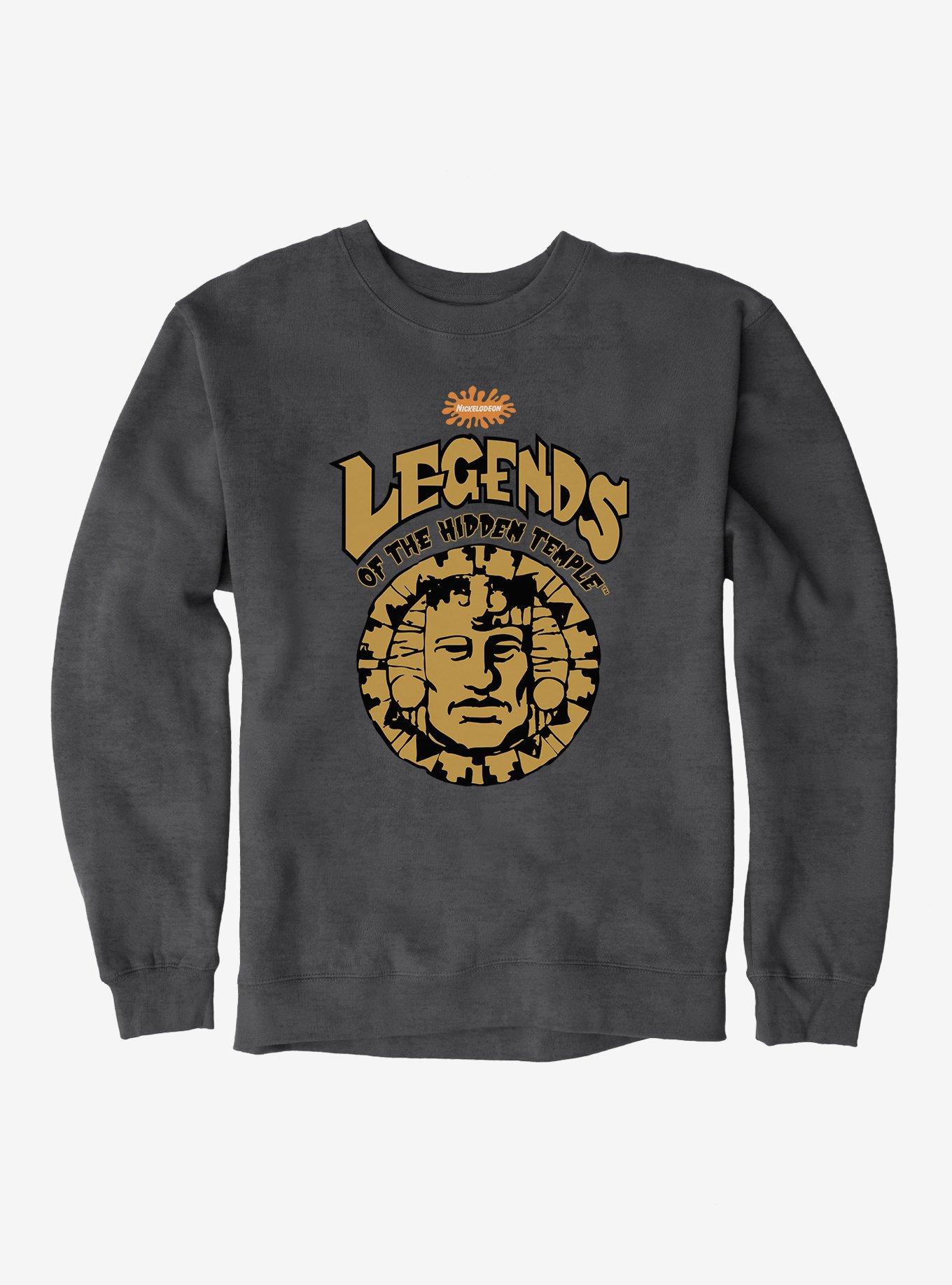 Legends Of The Hidden Temple Logo Sweatshirt, DARK HEATHER, hi-res