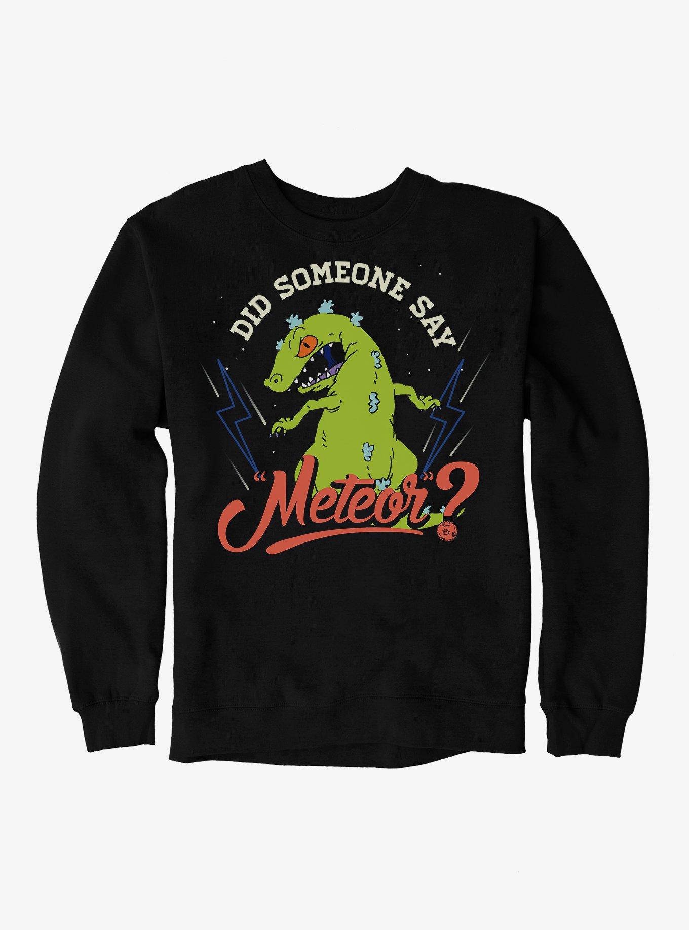 Rugrats Reptar Did Someone Say Meteor Sweatshirt, , hi-res