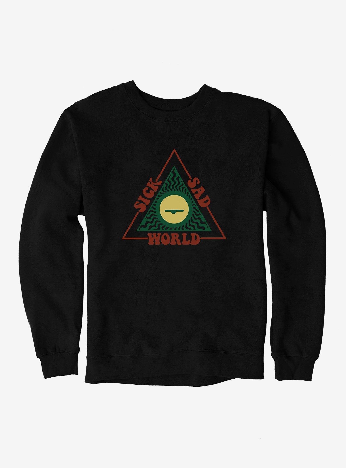 Daria Sick Sad World Triangle Logo Sweatshirt, , hi-res