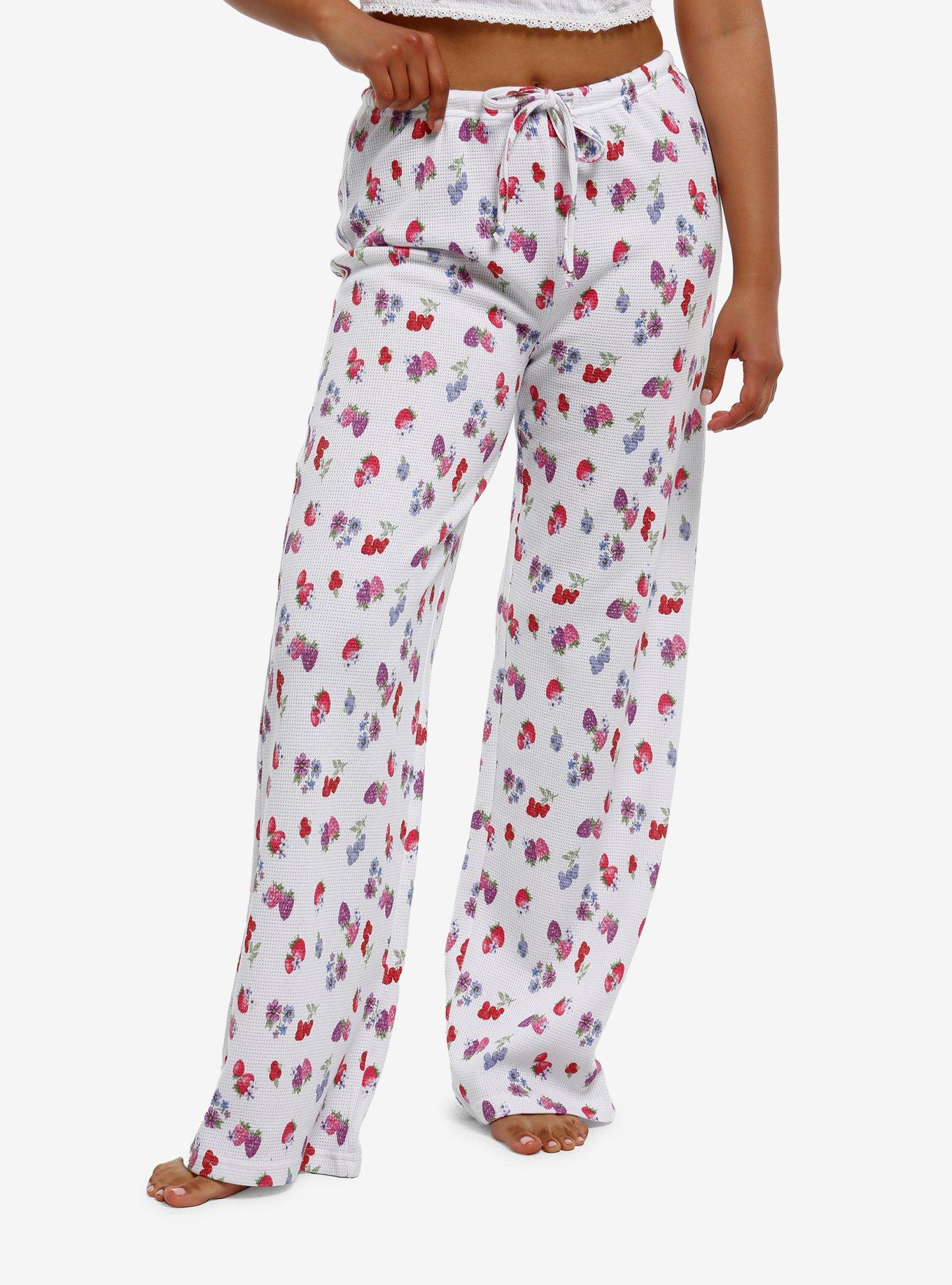 Berries Thermal Pajama Pants, , hi-res