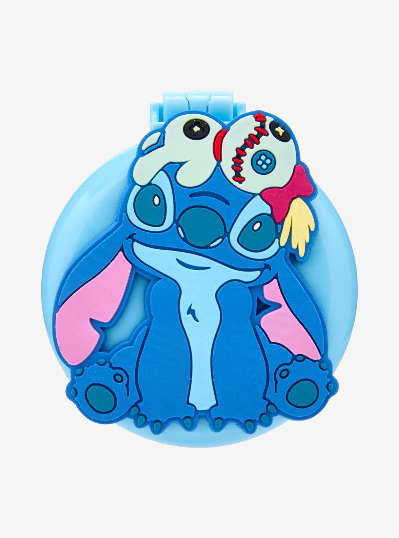 Disney Lilo & Stitch Scrump & Stitch Compact Brush — BoxLunch Exclusive, , hi-res
