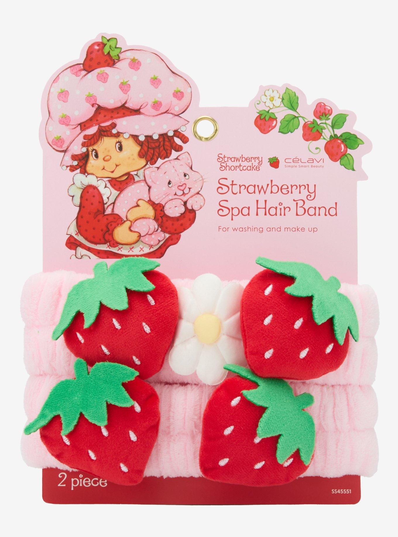 C&eacute;lavi Strawberry Shortcake Spa Hair Band Set, , hi-res