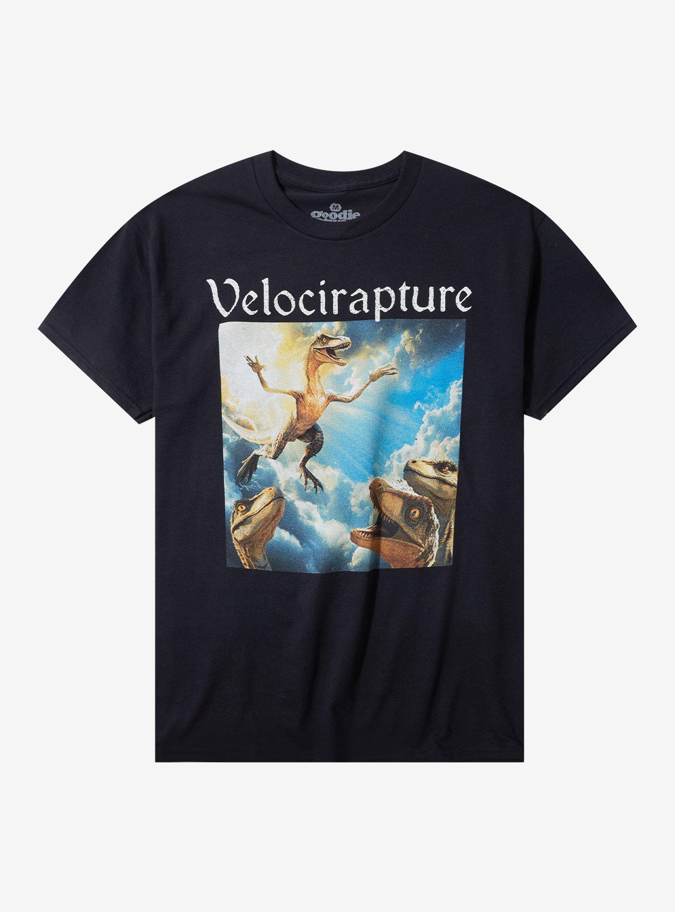 Dinosaur Velocirapture T-Shirt By Goodie Two Sleeves, , hi-res