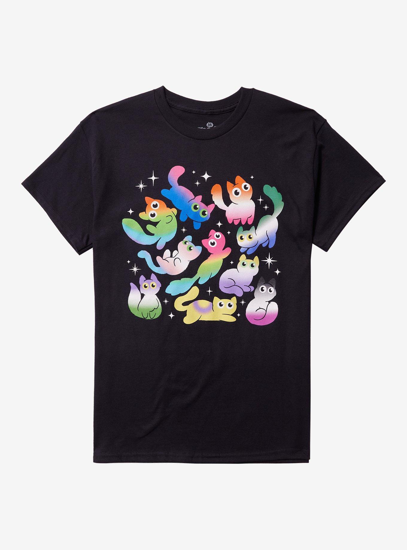 Pride Flags Void Cats T-Shirt By Goodie Two Sleeves, , hi-res