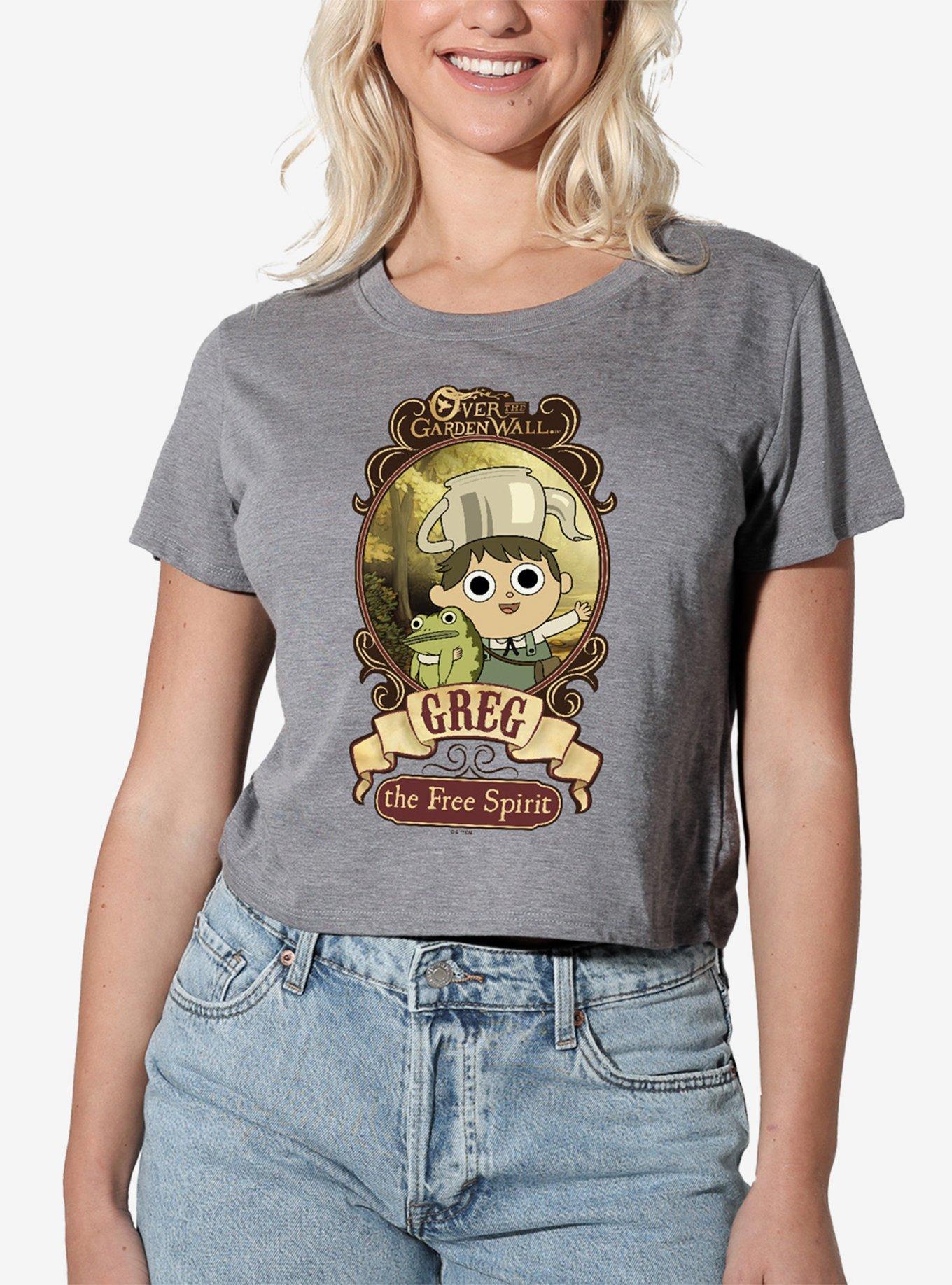 Over The Garden Wall Greg Poster Women's Crop Top T-Shirt, , hi-res