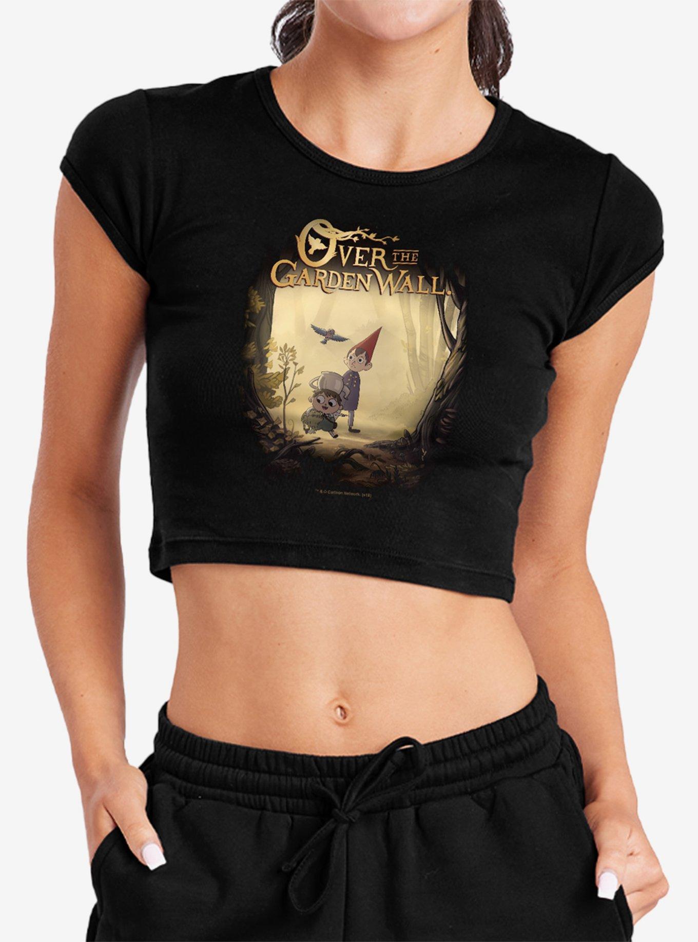 Over The Garden Wall Key Art Cap Sleeve Baby Rib Women's Crop Top, , hi-res