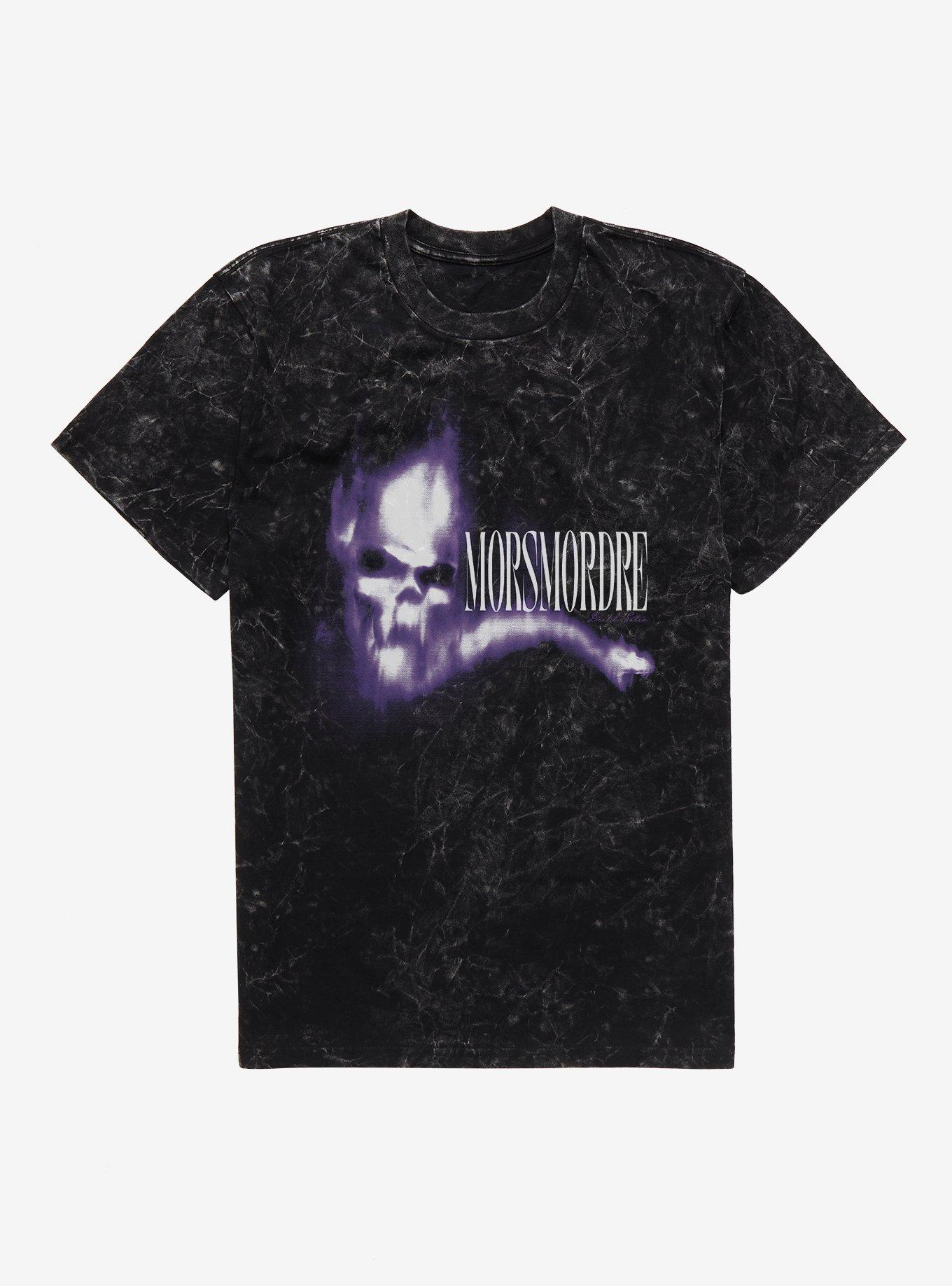 Harry Potter Morsmordre Mineral Wash T-Shirt, BLACK MINERAL WASH, hi-res