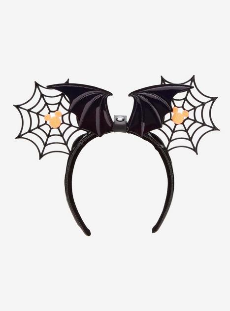 Loungefly Disney Minnie Mouse Spider-Web Bat Ears | BoxLunch display picture 1