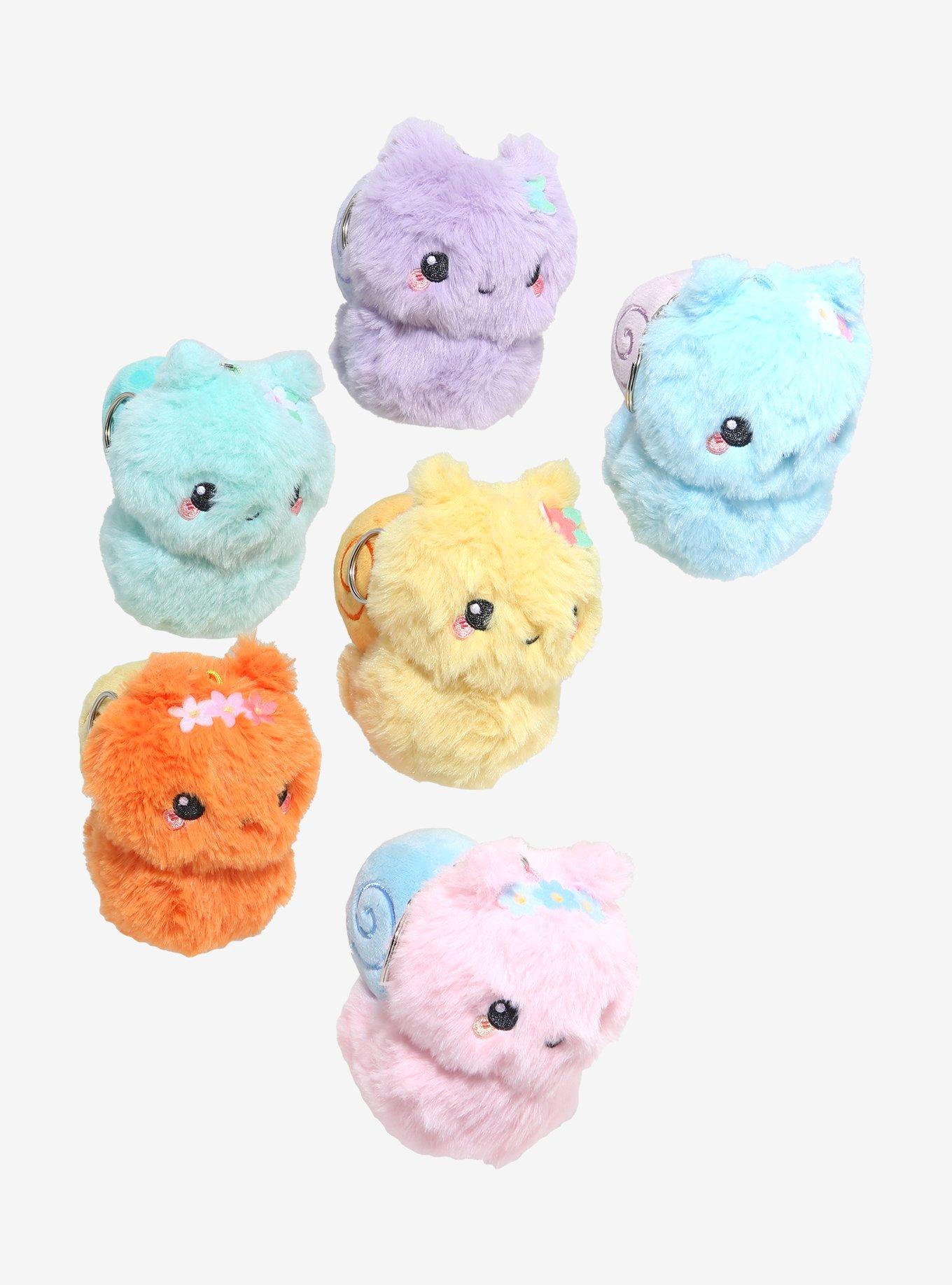 Honeymaru Flowr Snails Plush Blind Box Keychain, , hi-res