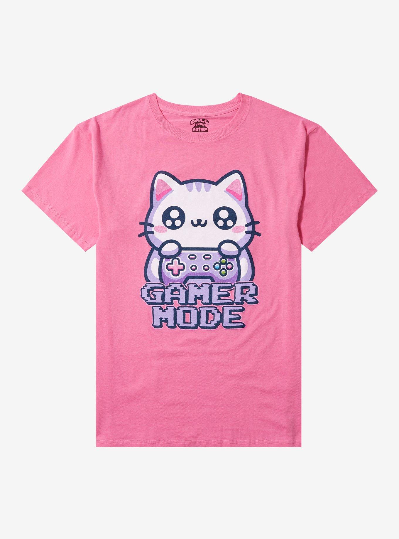 Gamer Mode Cat T-Shirt By Call Your Mother, , hi-res
