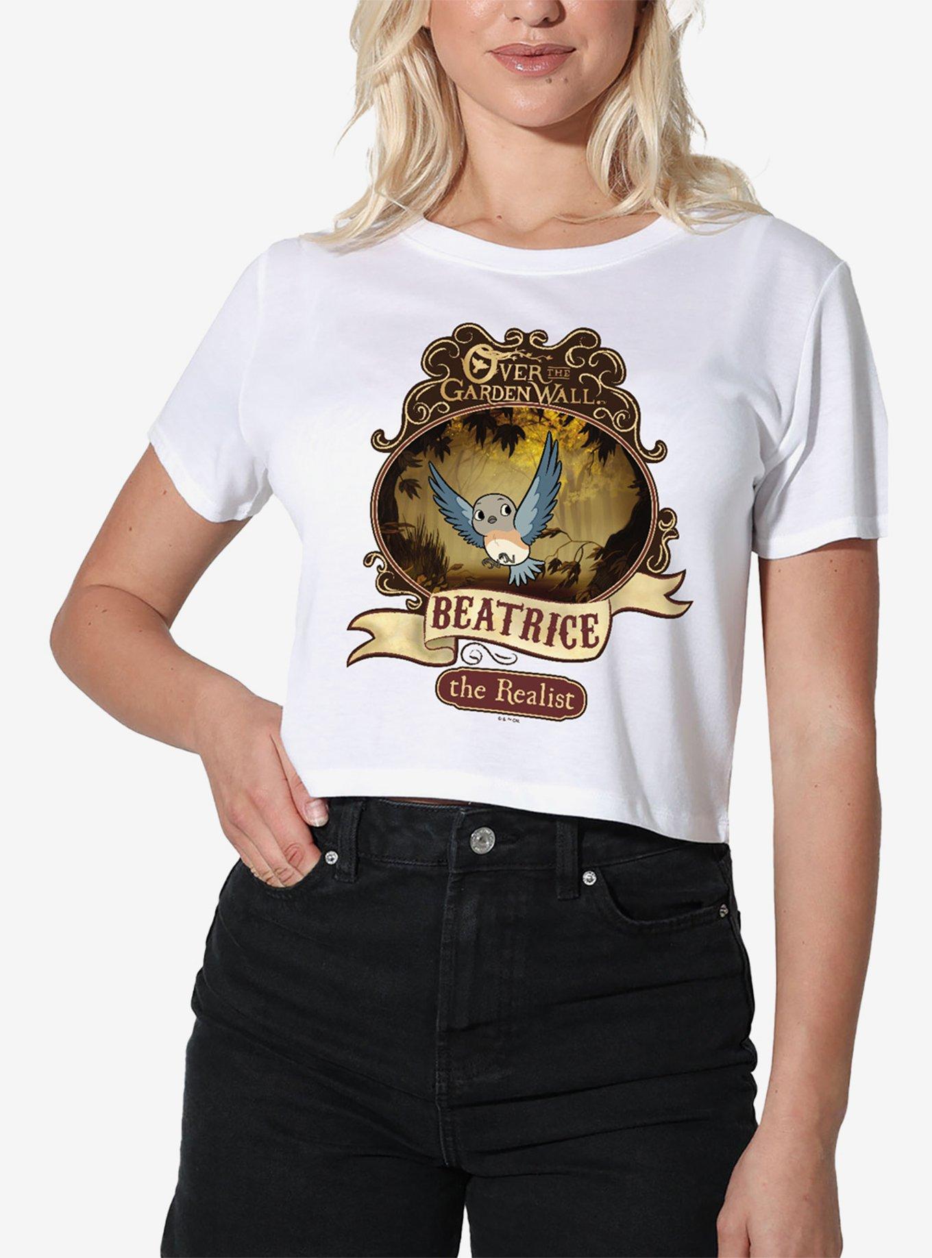 Over The Garden Wall Beatrice Poster Girls Crop Top T-Shirt