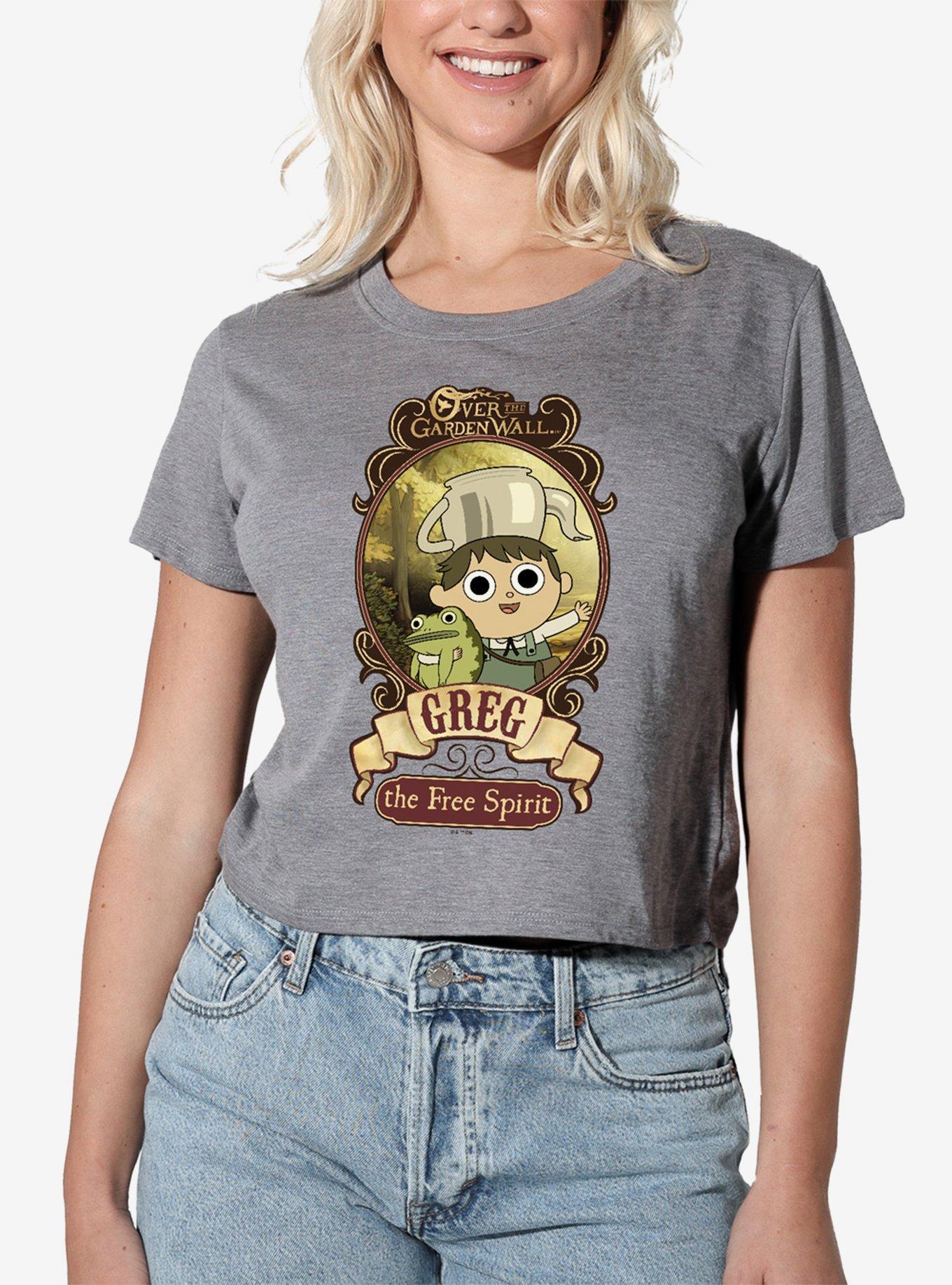 Over The Garden Wall Greg Poster Girls Crop Top T-Shirt, , hi-res