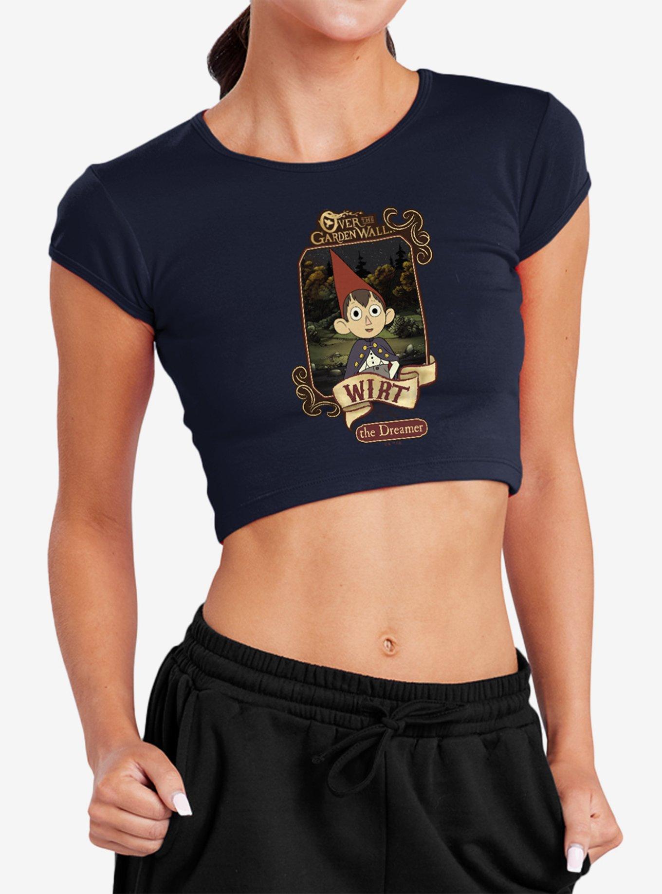 Over The Garden Wall Wirt Poster Cap Sleeve Baby Rib Girls Crop Top, , hi-res